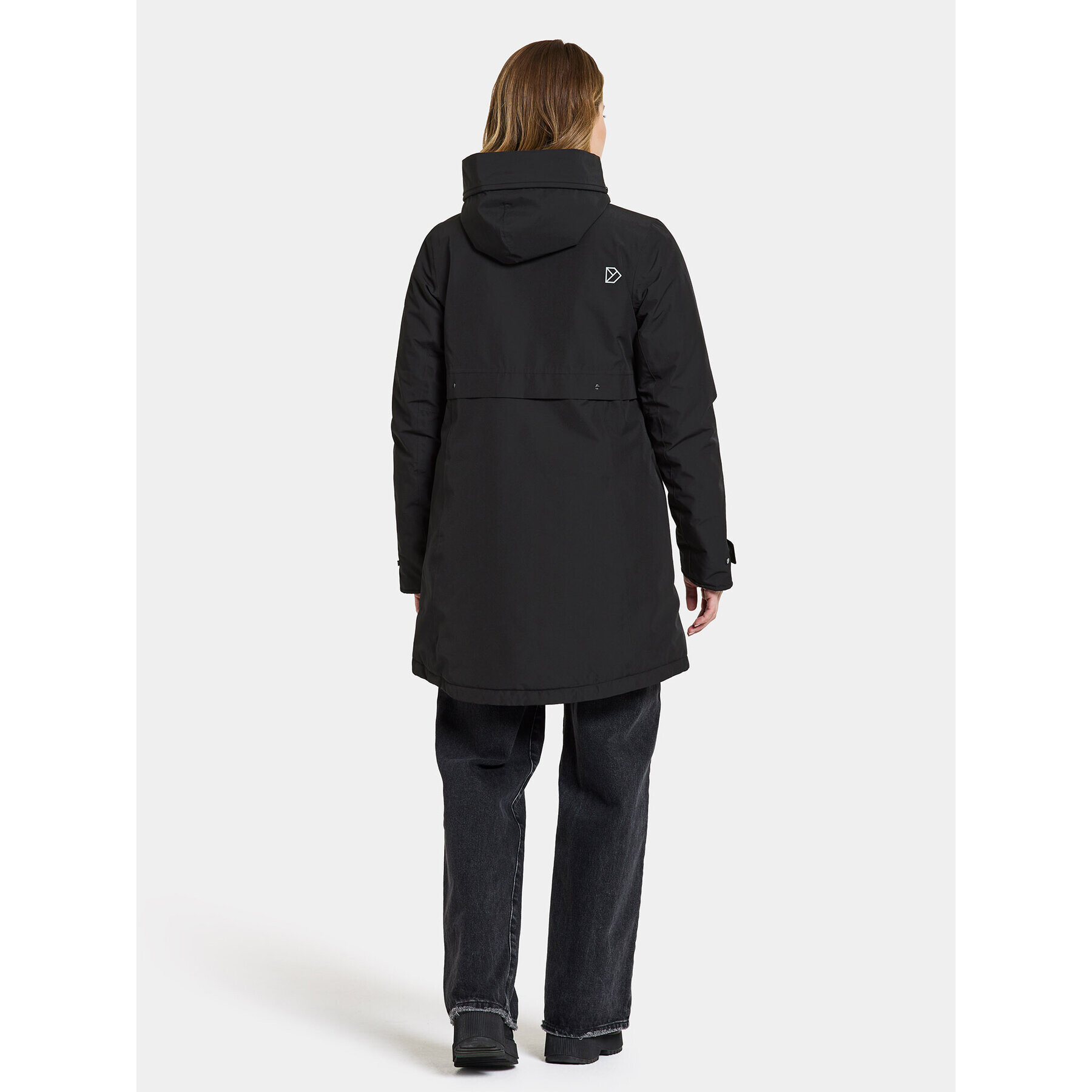 Didriksons Парка Helle Wns Parka 5 504301 Черен Regular Fit - Pepit.bg