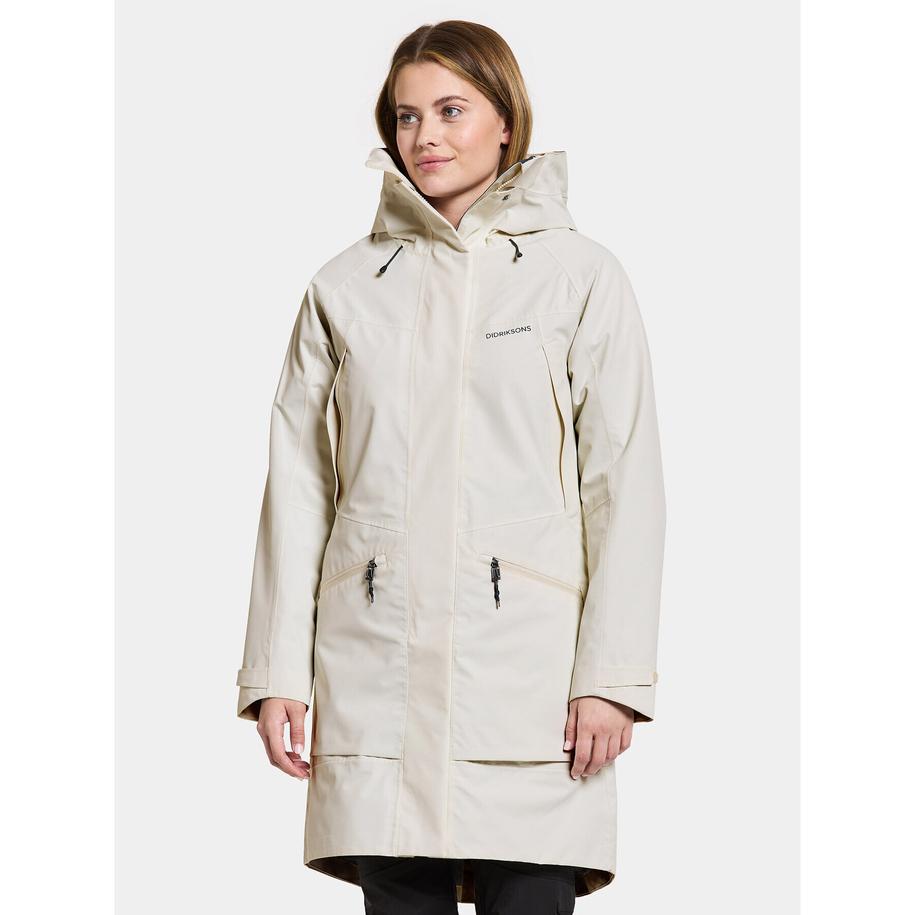 Didriksons Парка Ilma Wns Parka 8 504813 Бял Regular Fit - Pepit.bg