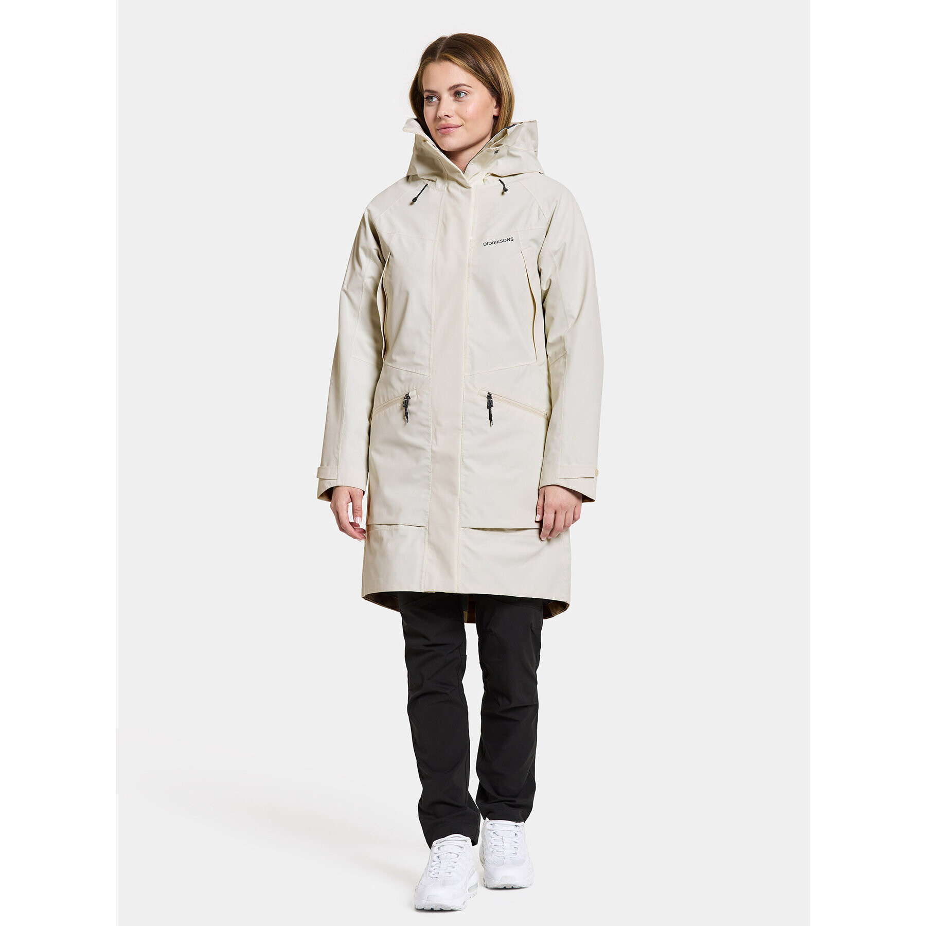 Didriksons Парка Ilma Wns Parka 8 504813 Бял Regular Fit - Pepit.bg