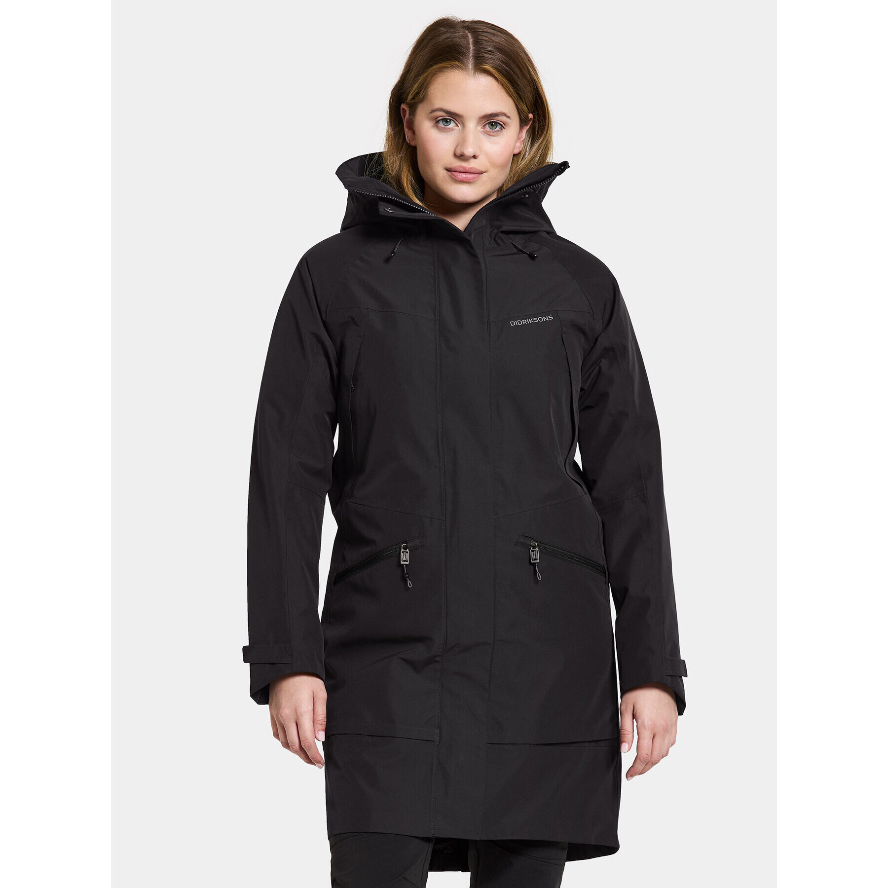 Didriksons Парка Ilma Wns Parka 8 504813 Черен Regular Fit - Pepit.bg