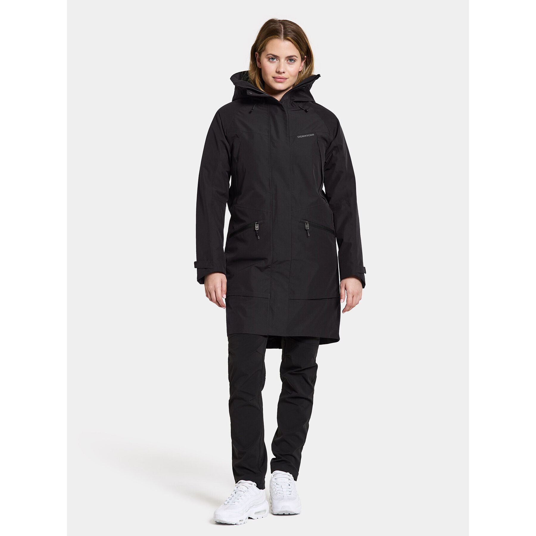 Didriksons Парка Ilma Wns Parka 8 504813 Черен Regular Fit - Pepit.bg
