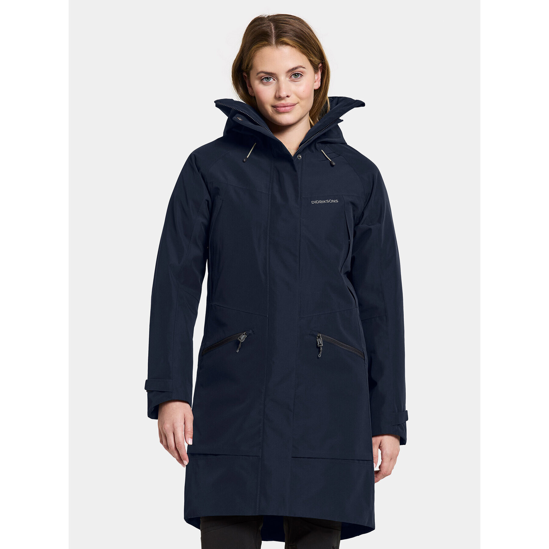 Didriksons Парка Ilma Wns Parka 8 504813 Тъмносин Regular Fit - Pepit.bg