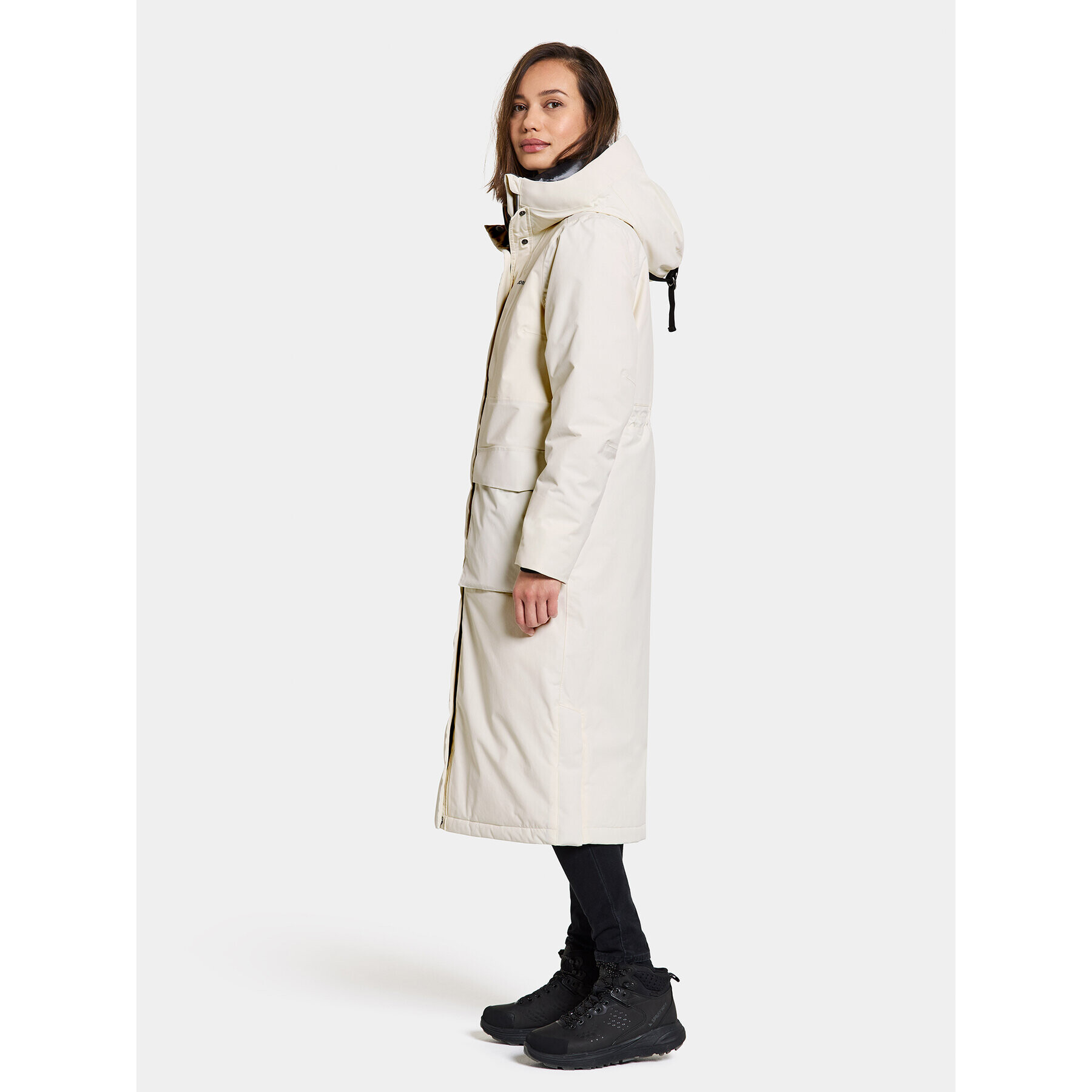 Didriksons Парка Leya Wns Parka L 3 504846 Бял Regular Fit - Pepit.bg