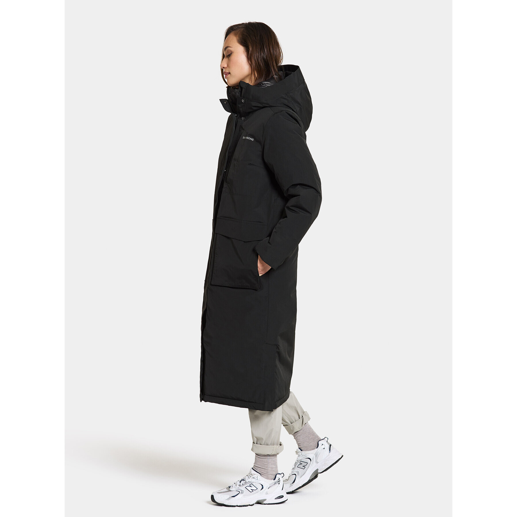 Didriksons Парка Leya Wns Parka L 3 504846 Черен Regular Fit - Pepit.bg