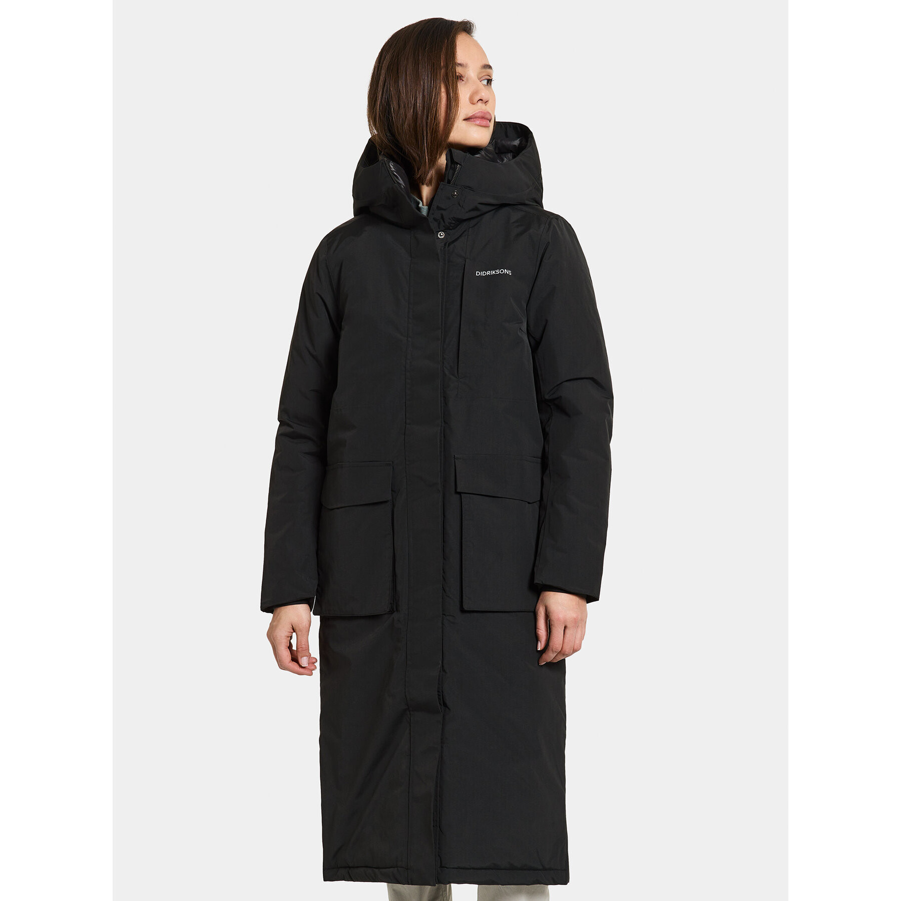 Didriksons Парка Leya Wns Parka L 3 504846 Черен Regular Fit - Pepit.bg
