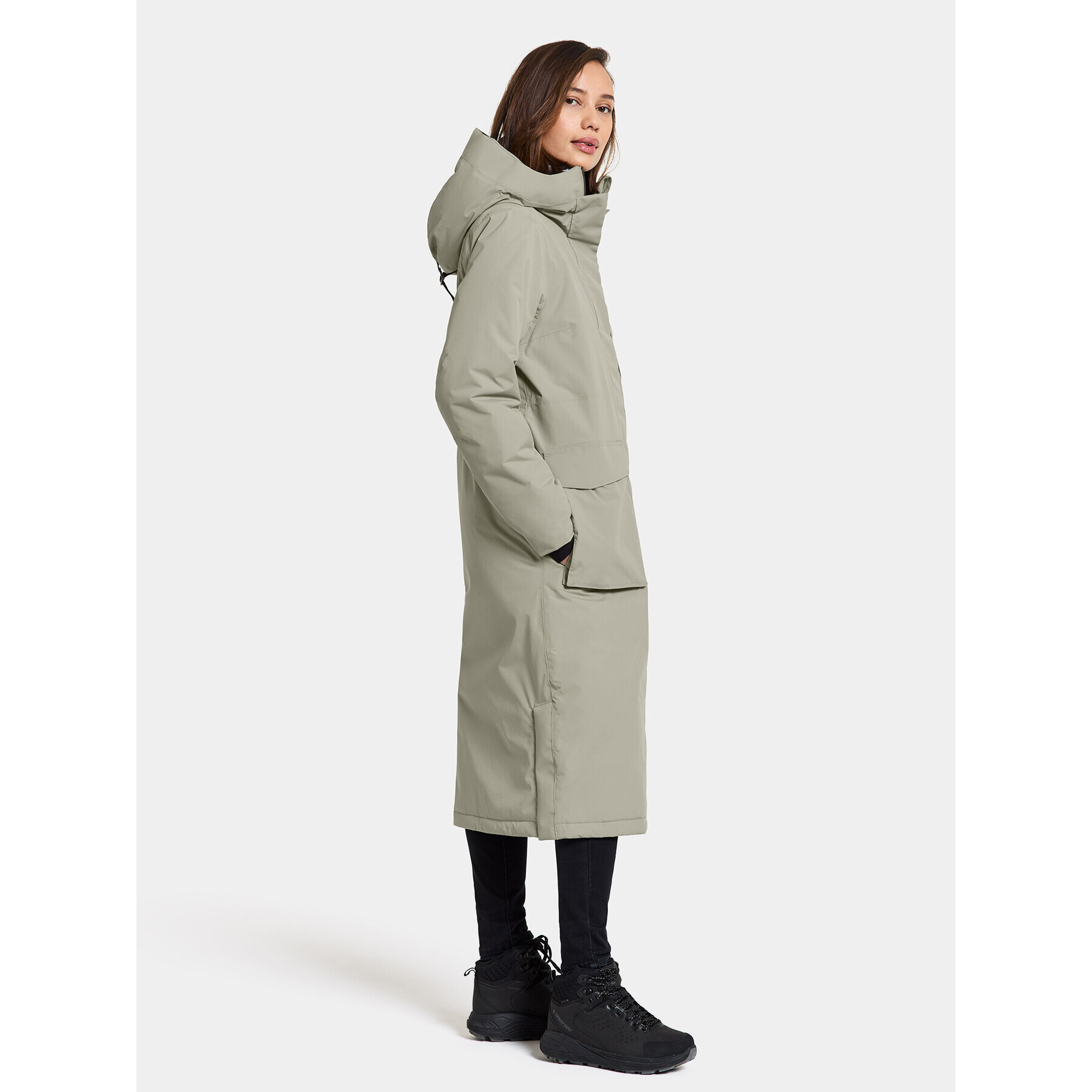 Didriksons Парка Leya Wns Parka L 3 504846 Зелен Regular Fit - Pepit.bg