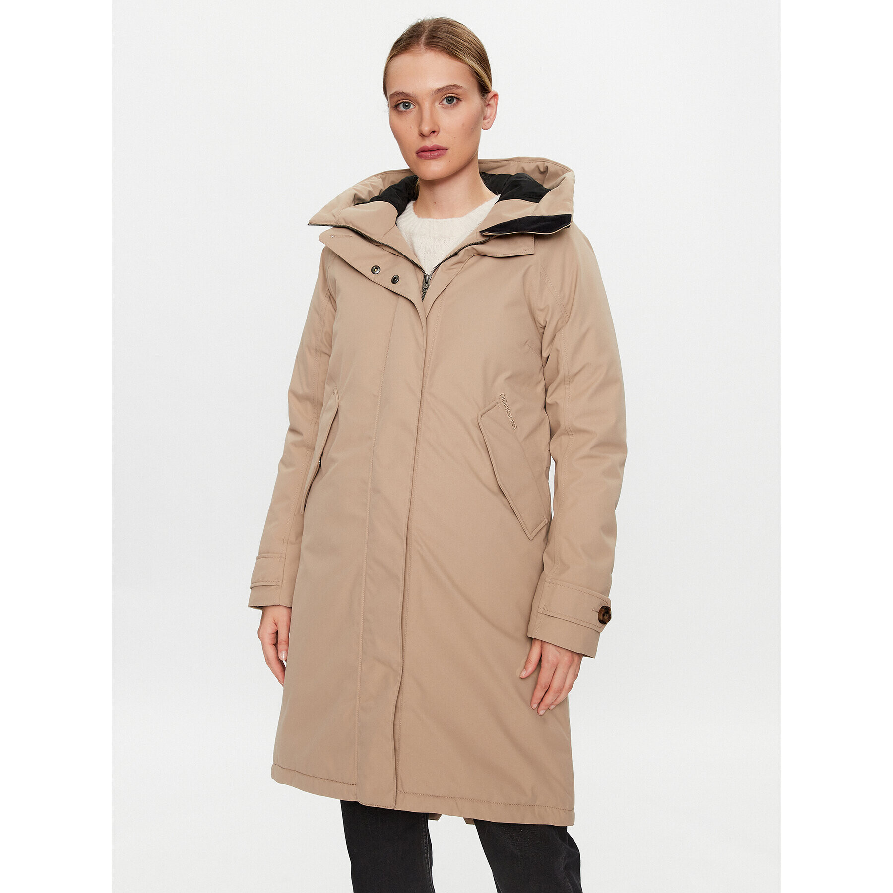 Didriksons Парка Luna 504379 Бежов Regular Fit - Pepit.bg
