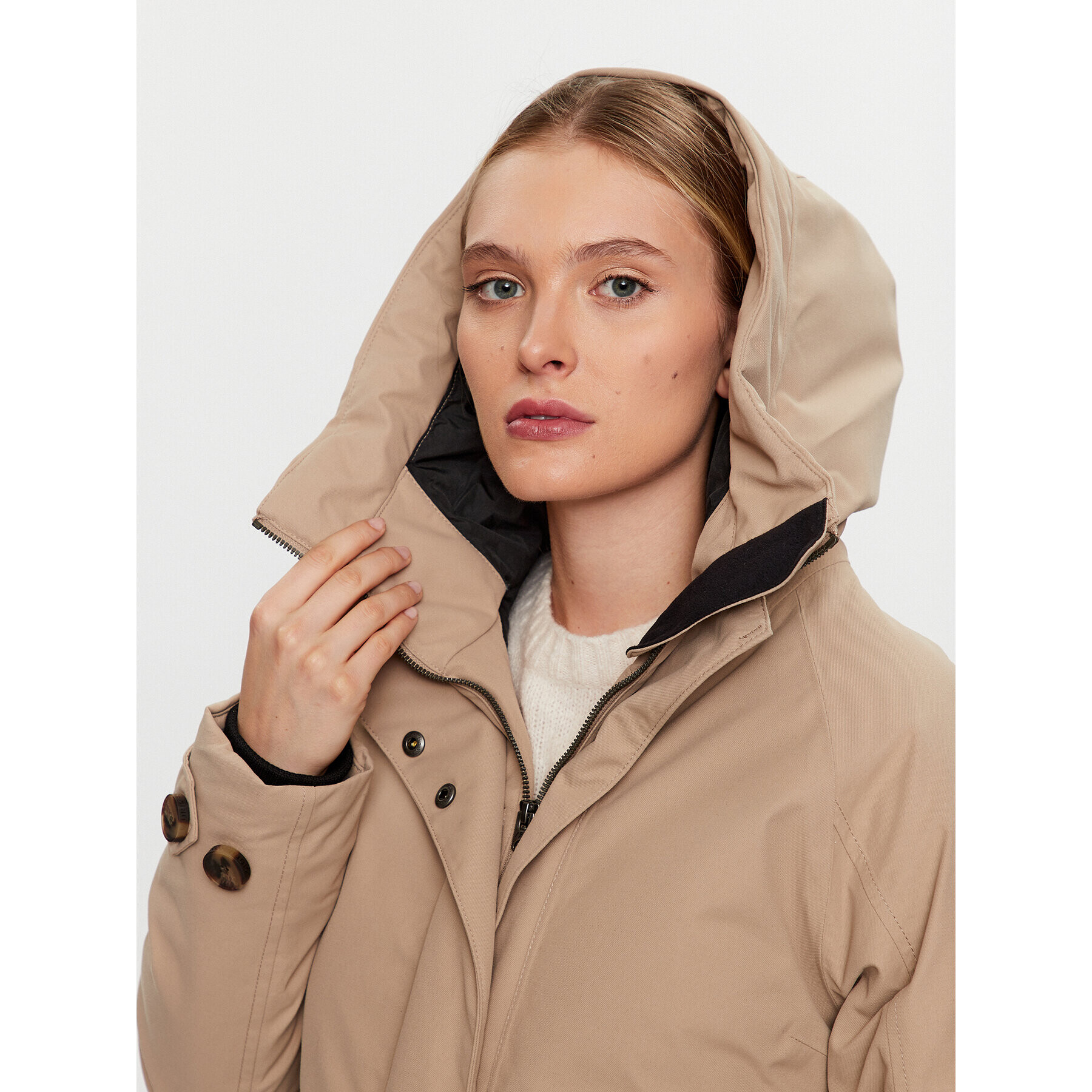 Didriksons Парка Luna 504379 Бежов Regular Fit - Pepit.bg