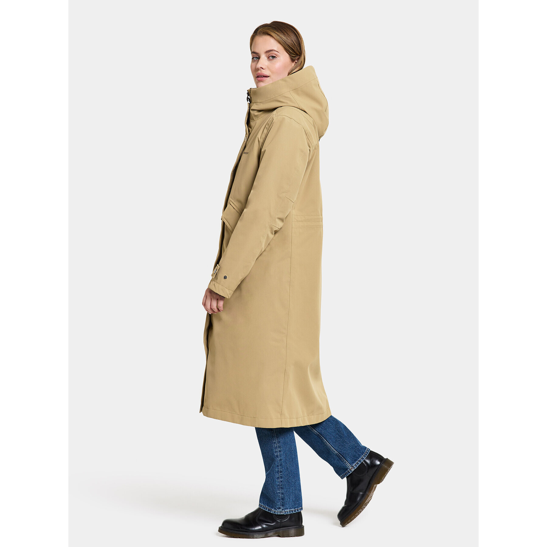 Didriksons Парка Mia Wns Parka L 504828 Бежов Regular Fit - Pepit.bg