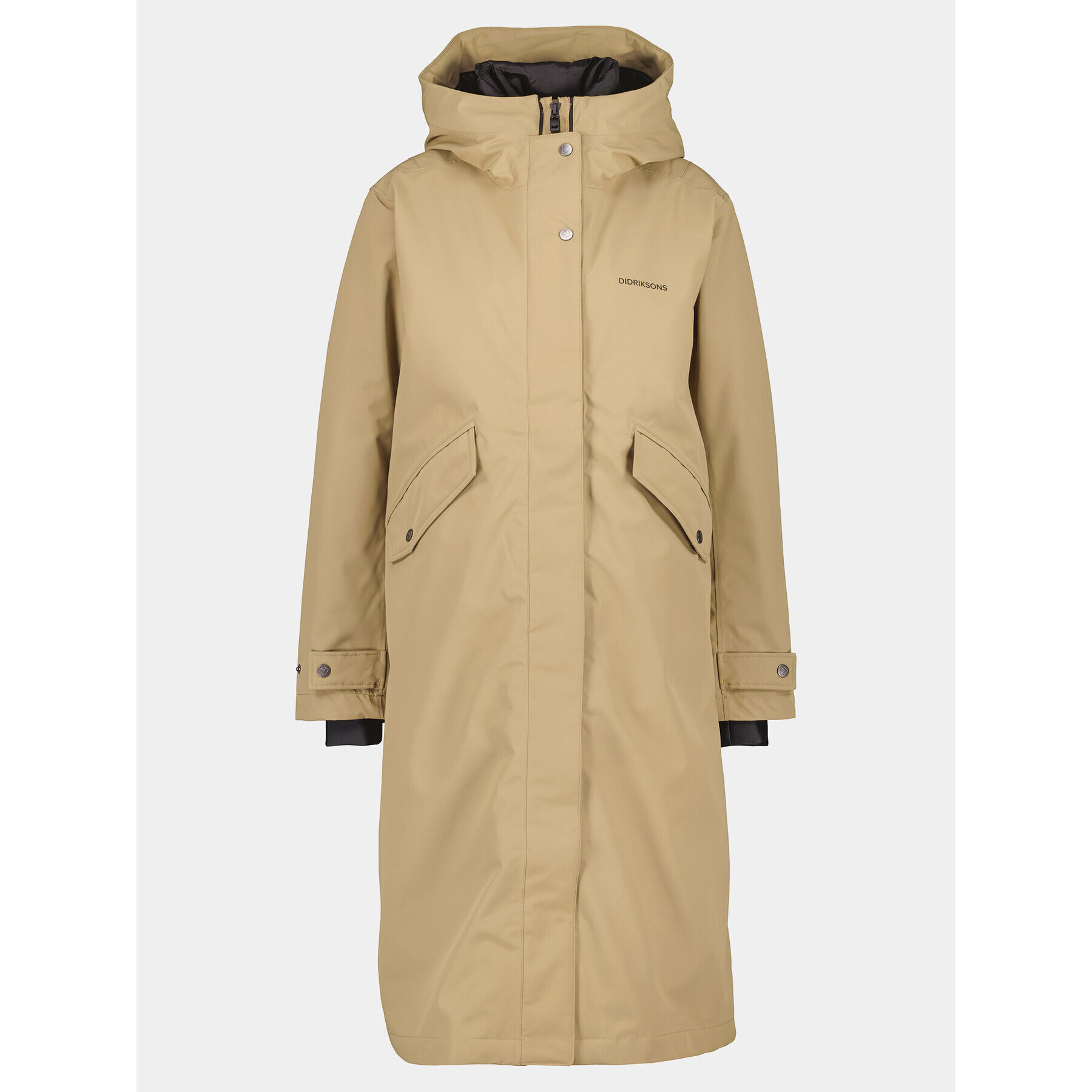 Didriksons Парка Mia Wns Parka L 504828 Бежов Regular Fit - Pepit.bg