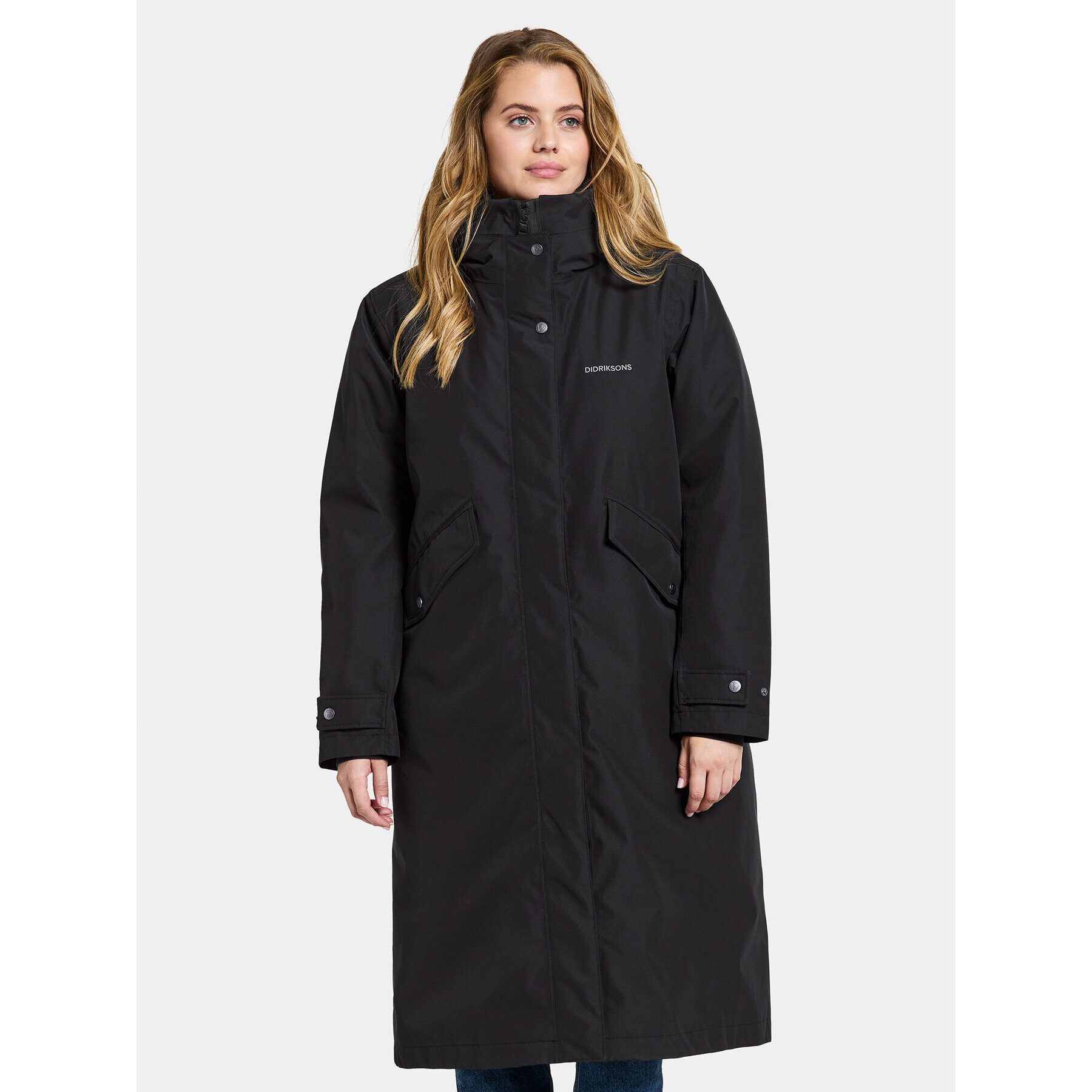 Didriksons Парка Mia Wns Parka L 504828 Черен Regular Fit - Pepit.bg