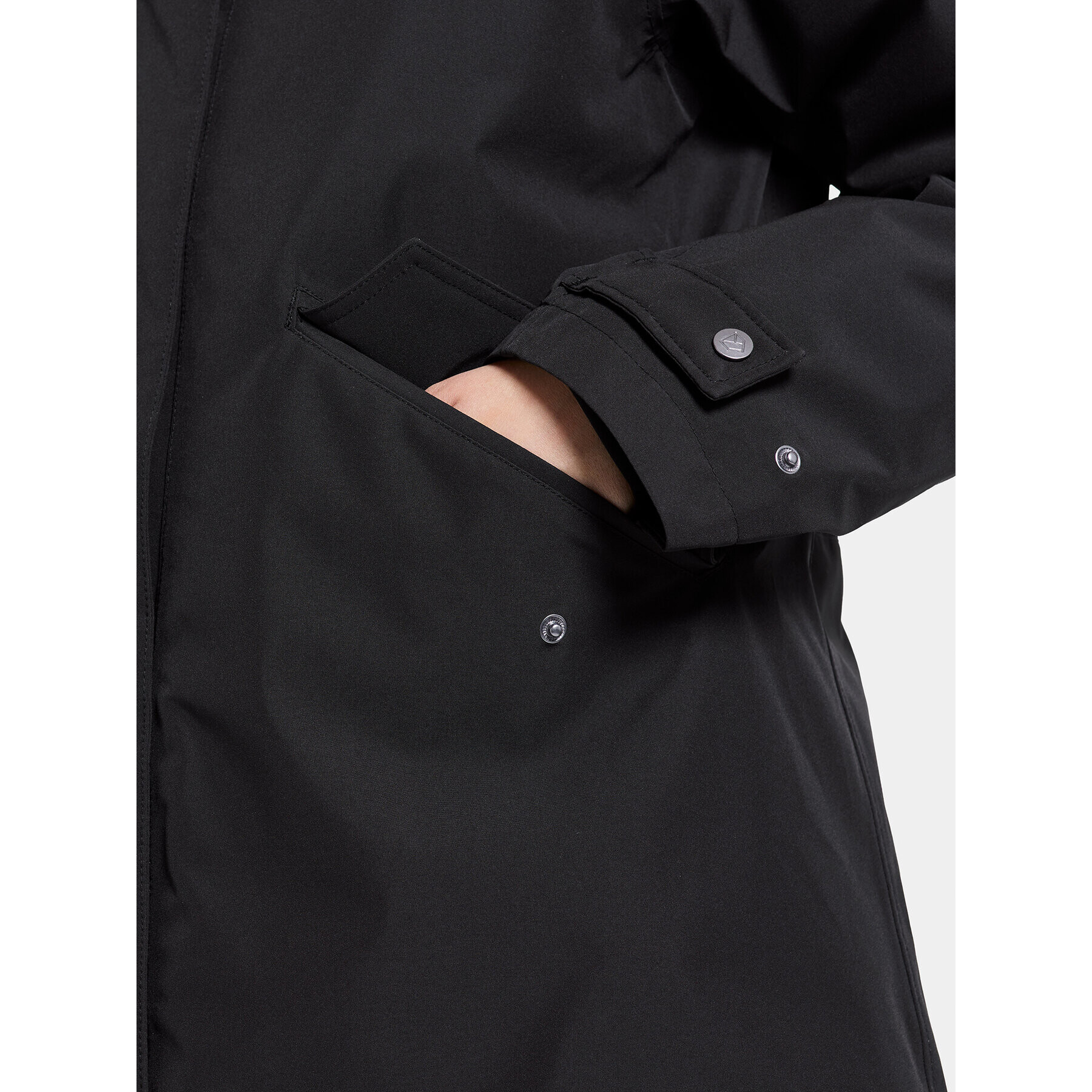 Didriksons Парка Mia Wns Parka L 504828 Черен Regular Fit - Pepit.bg