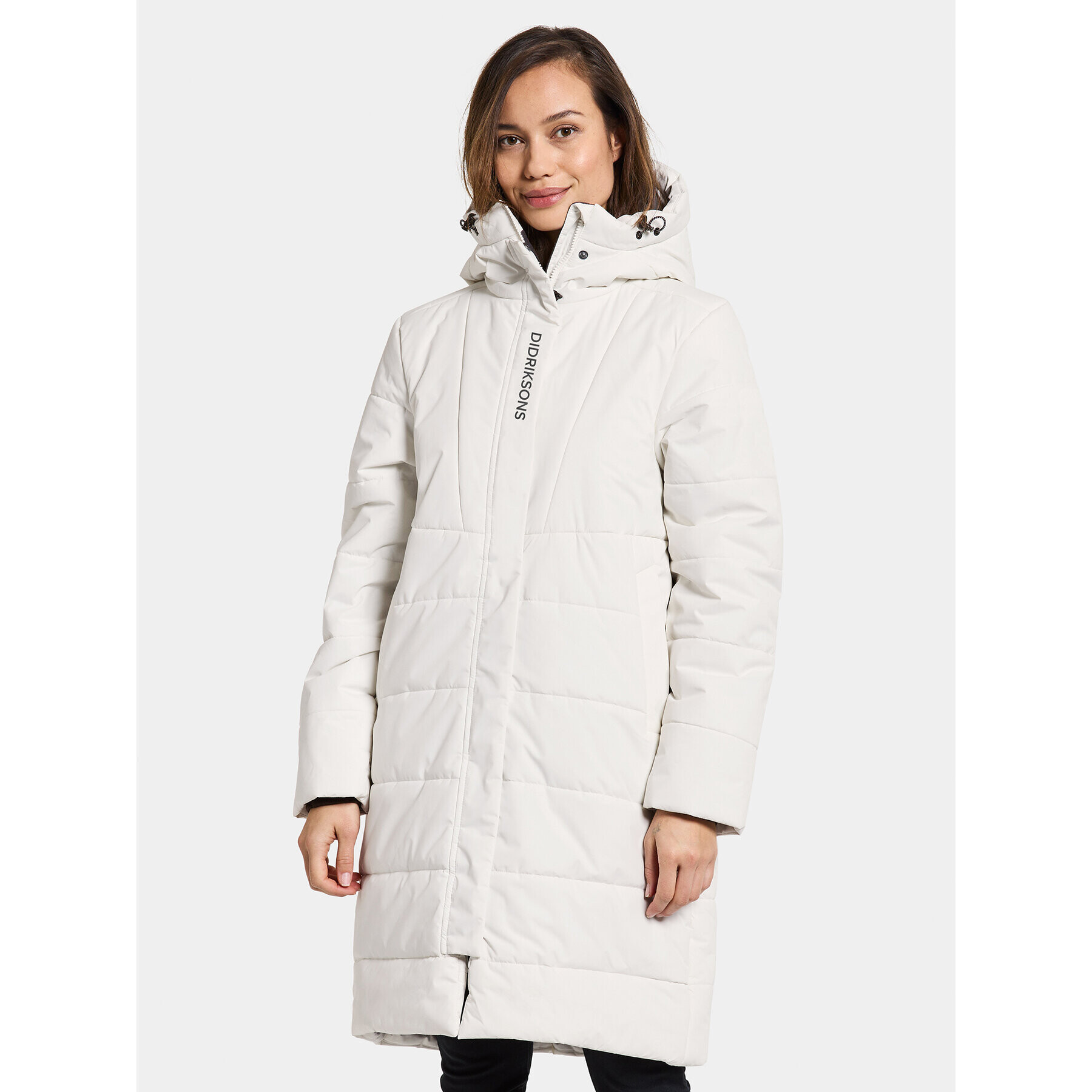 Didriksons Парка Moira Wns Parka 504944 Бял Regular Fit - Pepit.bg