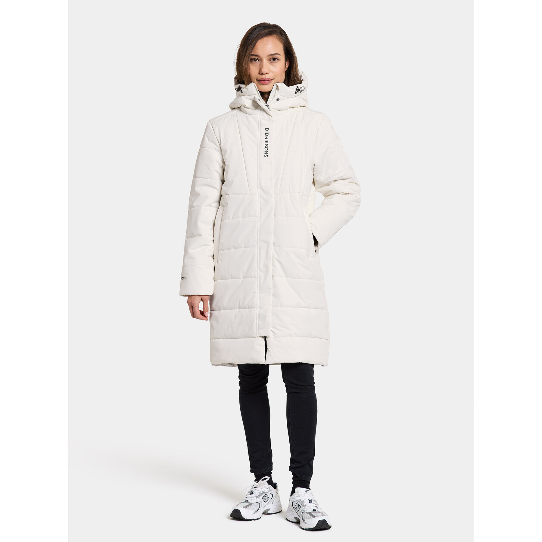 Didriksons Парка Moira Wns Parka 504944 Бял Regular Fit - Pepit.bg