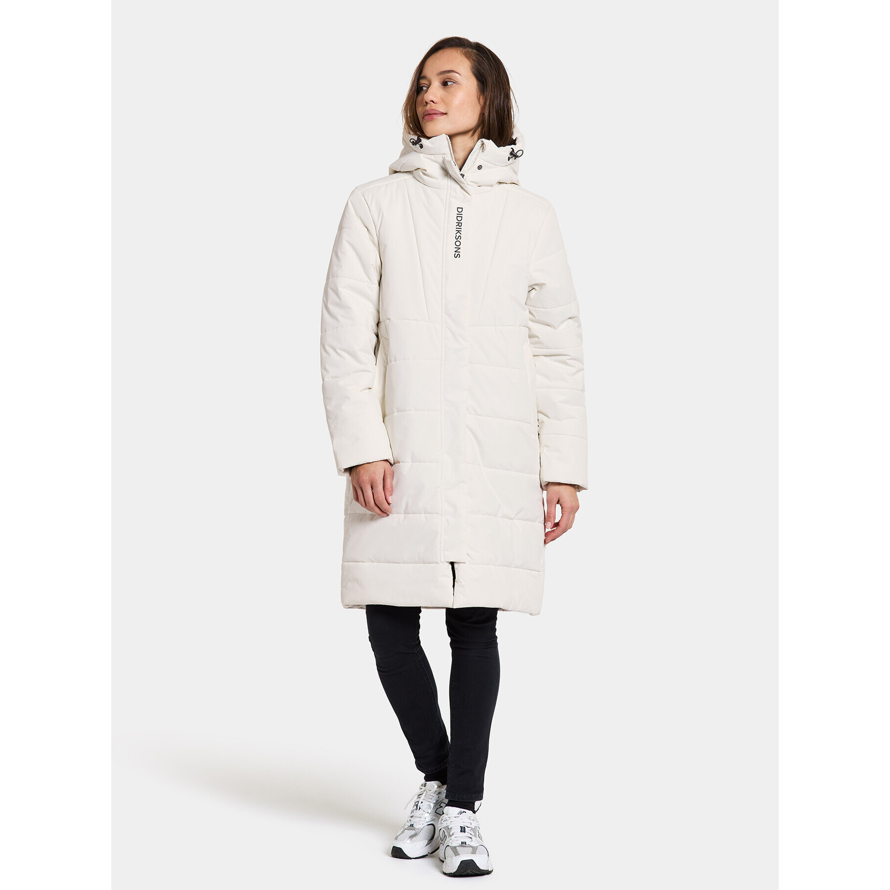 Didriksons Парка Moira Wns Parka 504944 Бял Regular Fit - Pepit.bg