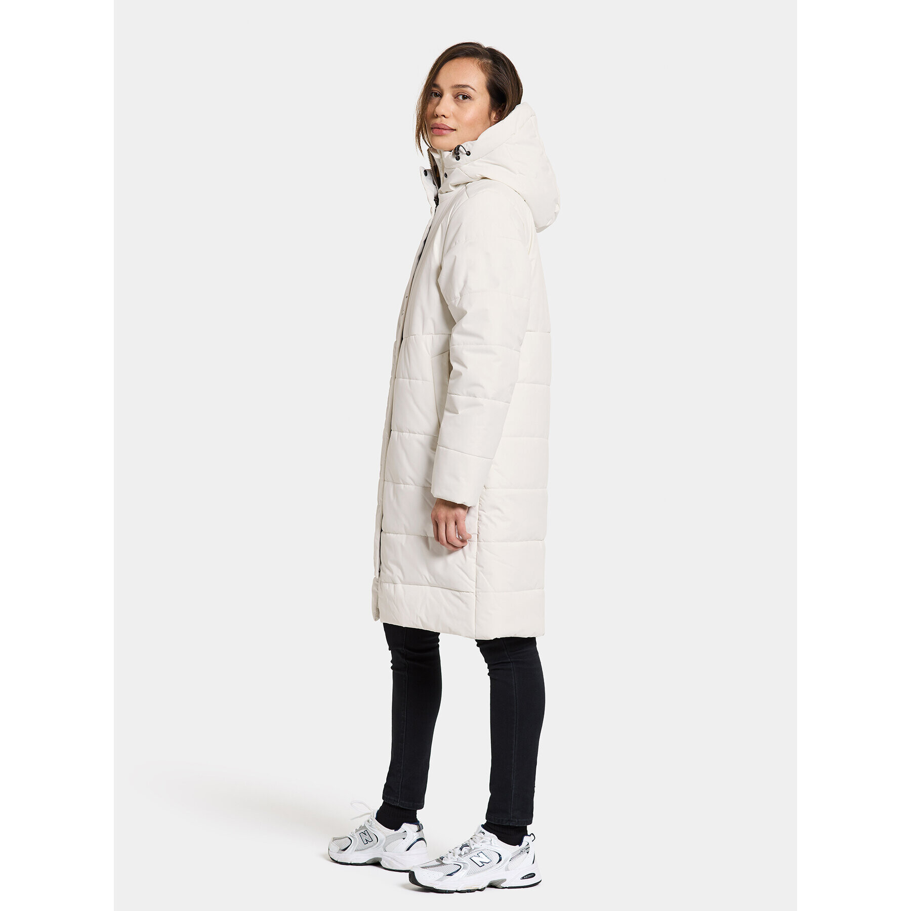 Didriksons Парка Moira Wns Parka 504944 Бял Regular Fit - Pepit.bg