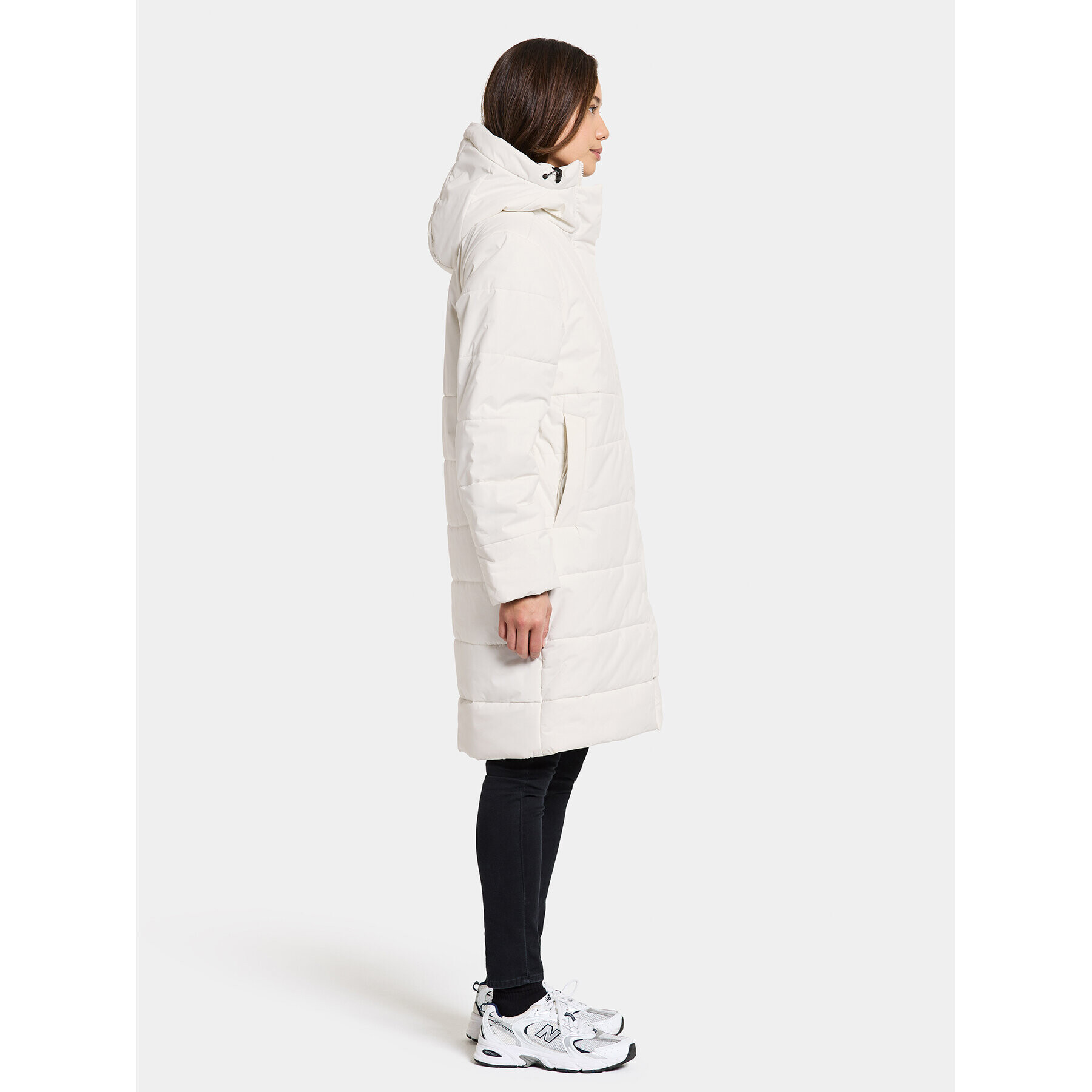 Didriksons Парка Moira Wns Parka 504944 Бял Regular Fit - Pepit.bg