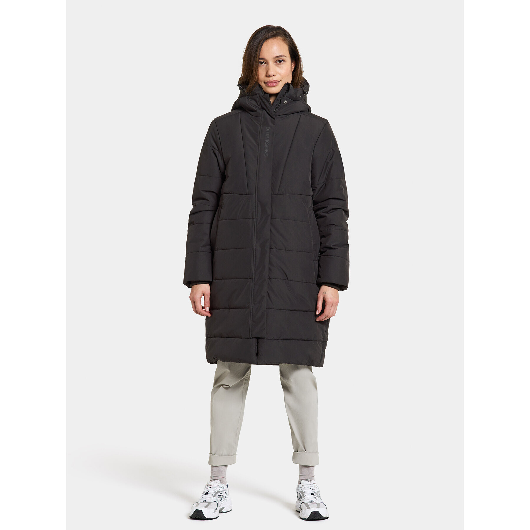 Didriksons Парка Moira Wns Parka 504944 Черен Regular Fit - Pepit.bg