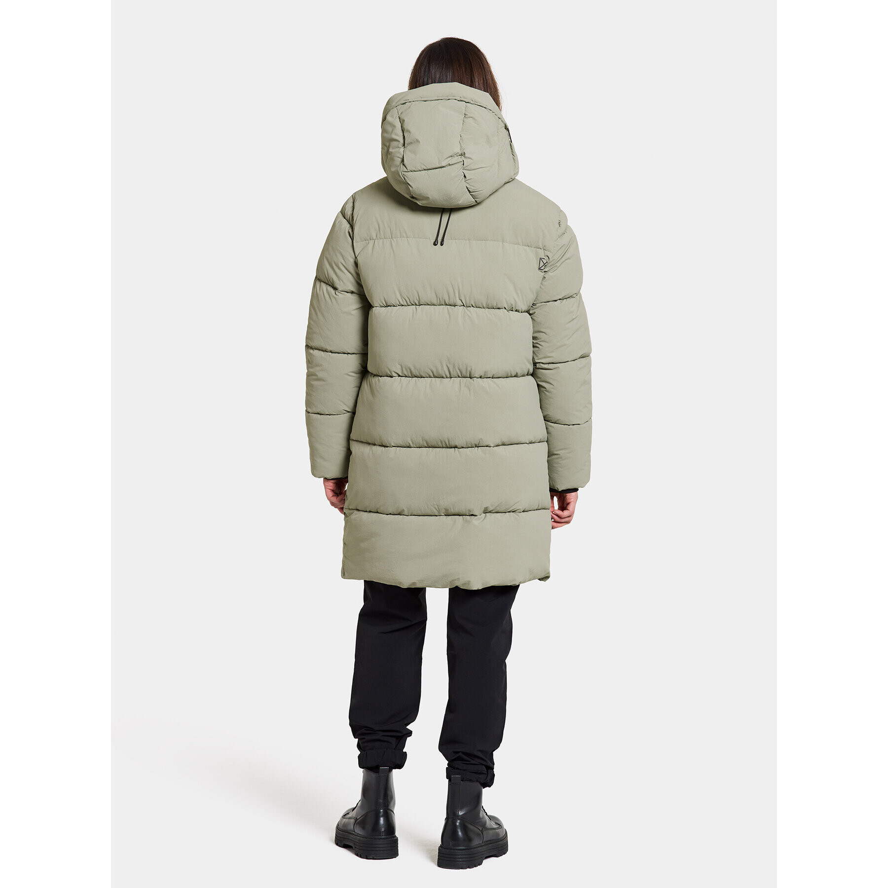 Didriksons Парка Nomi Wns Parka 3 504832 Зелен Regular Fit - Pepit.bg