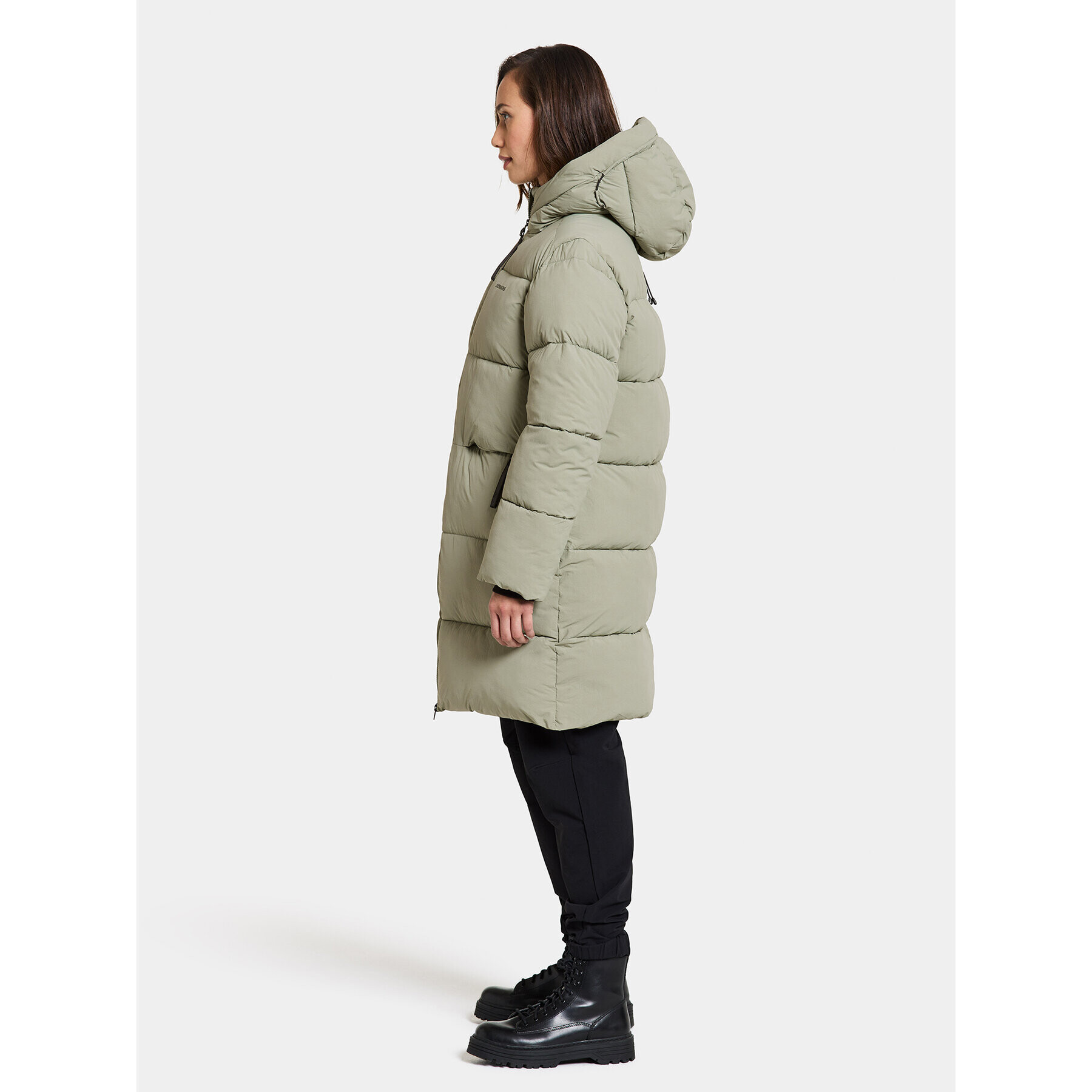 Didriksons Парка Nomi Wns Parka 3 504832 Зелен Regular Fit - Pepit.bg