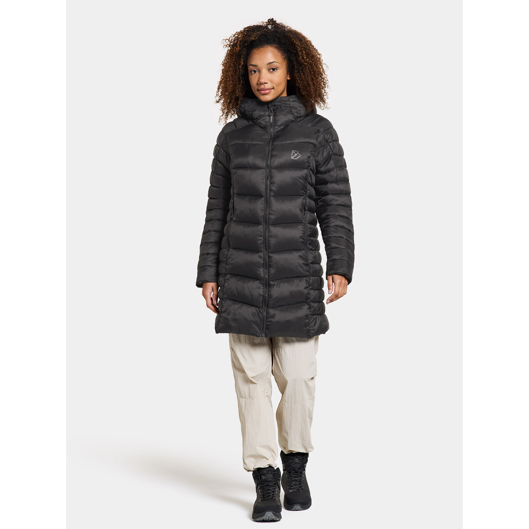 Didriksons Парка Serina Wns Parka 505078 Черен Regular Fit - Pepit.bg