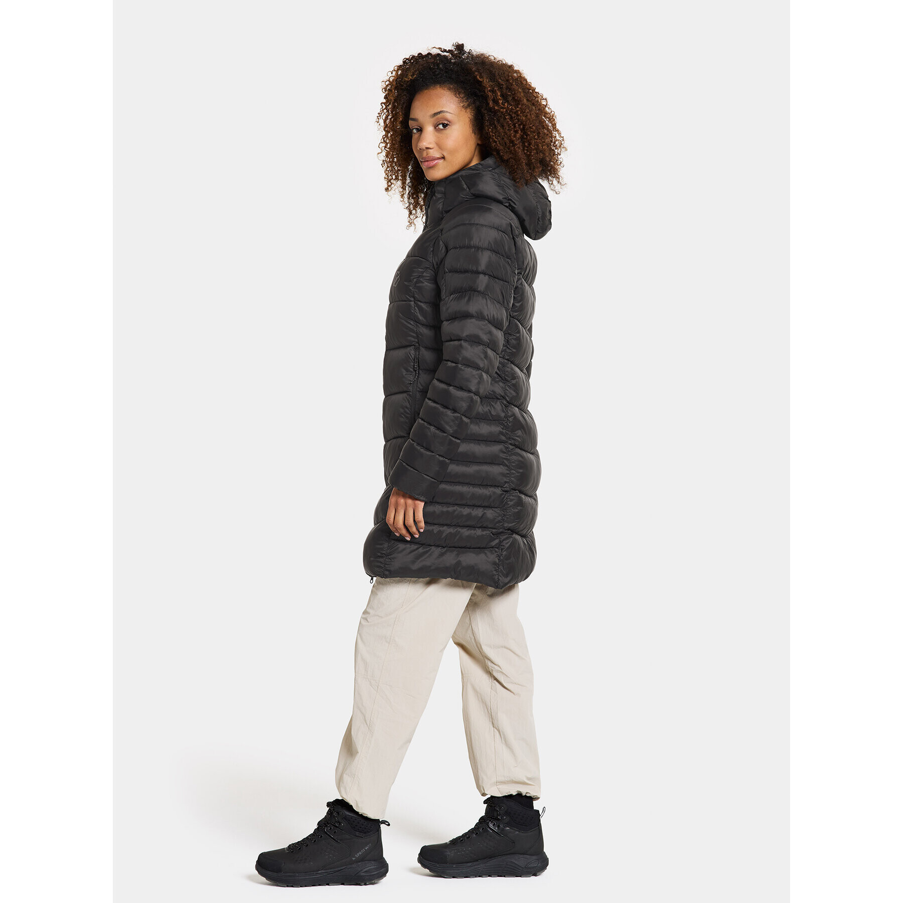 Didriksons Парка Serina Wns Parka 505078 Черен Regular Fit - Pepit.bg