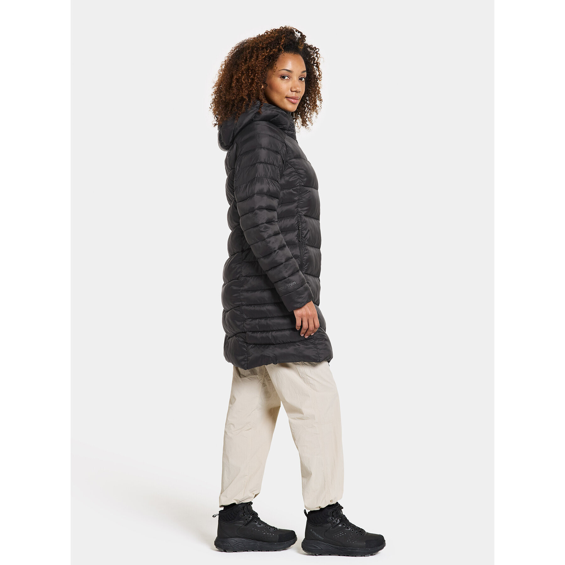 Didriksons Парка Serina Wns Parka 505078 Черен Regular Fit - Pepit.bg