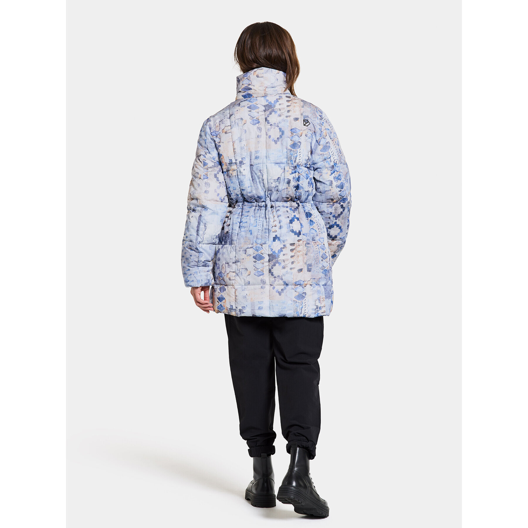 Didriksons Парка Sia Aop Wns Parka 504810 Син Standard Fit - Pepit.bg