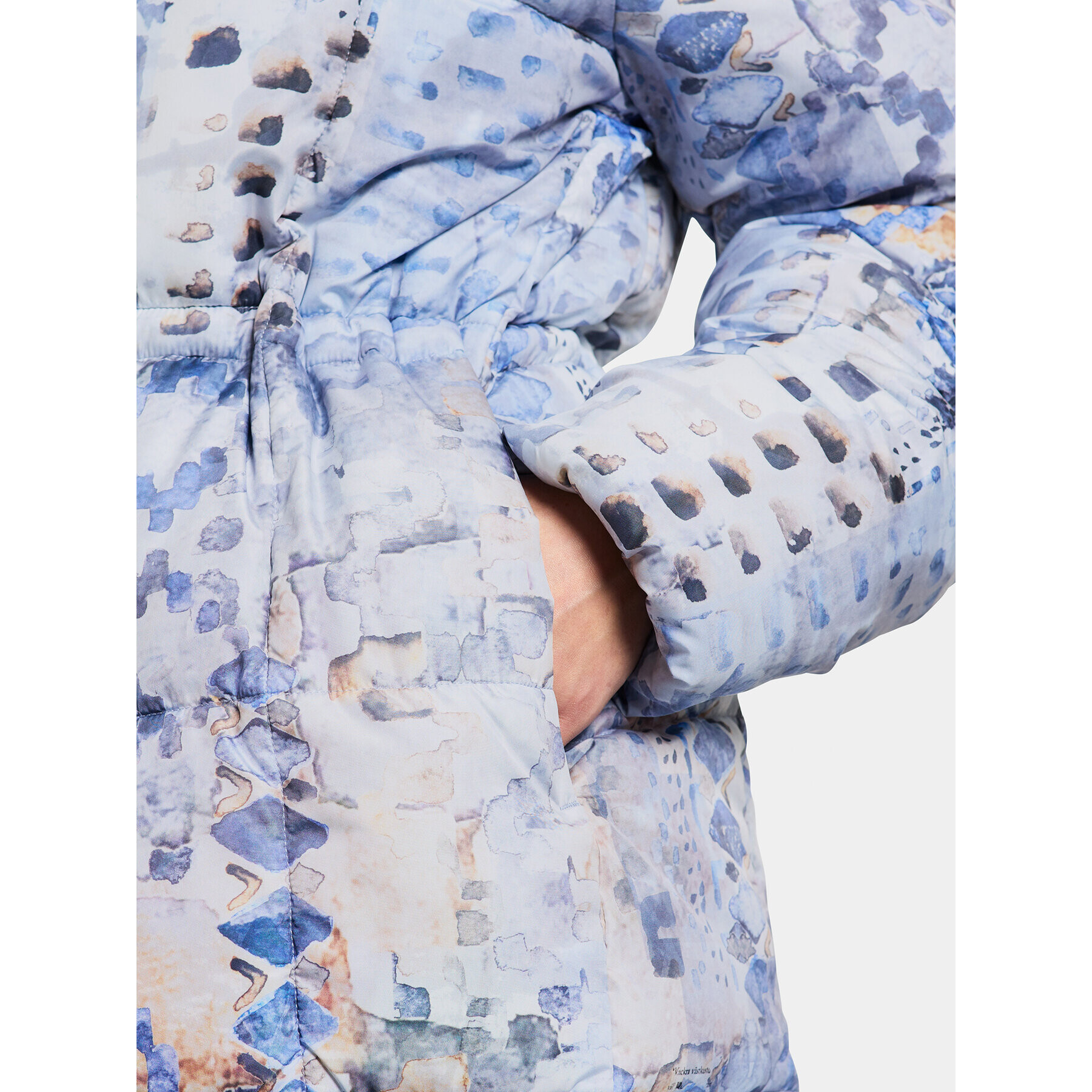 Didriksons Парка Sia Aop Wns Parka 504810 Син Standard Fit - Pepit.bg
