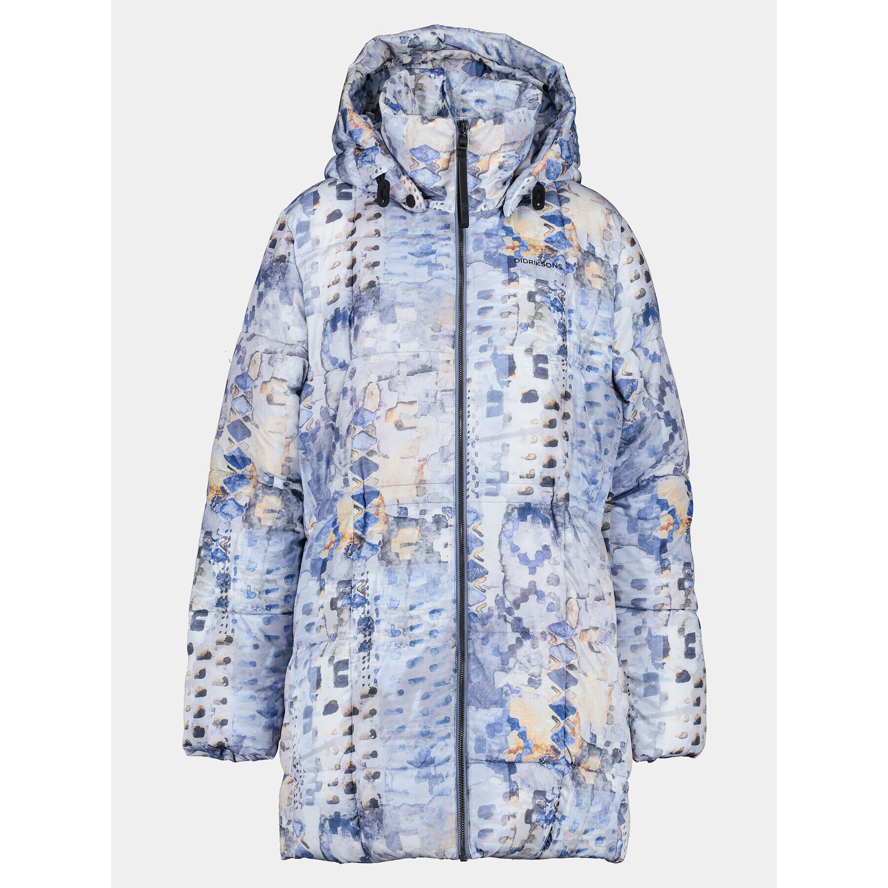 Didriksons Парка Sia Aop Wns Parka 504810 Син Standard Fit - Pepit.bg