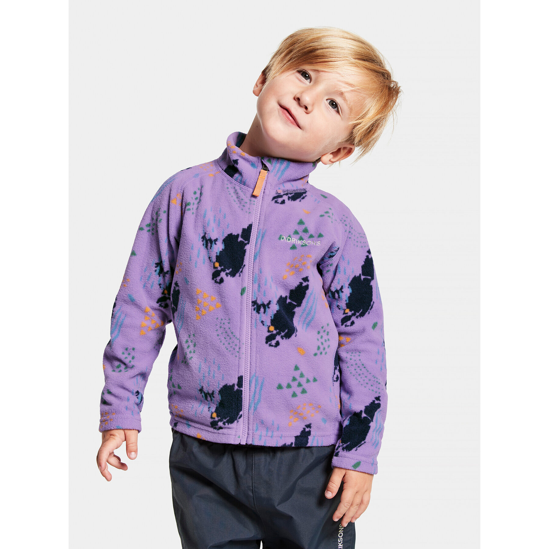 Didriksons Полар Monte 504731 Виолетов Regular Fit - Pepit.bg