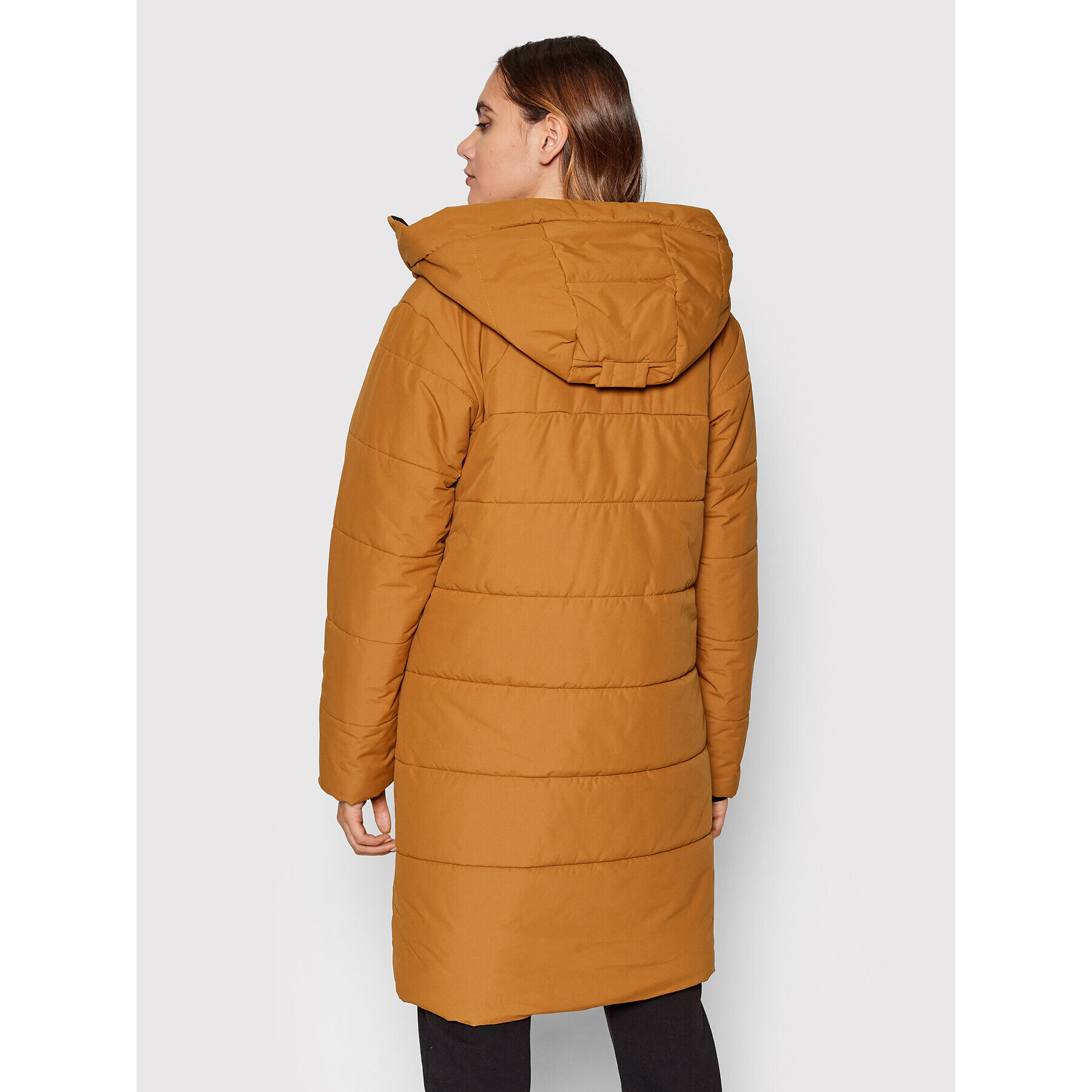 Didriksons Пухено яке Amina 503881 Кафяв Regular Fit - Pepit.bg