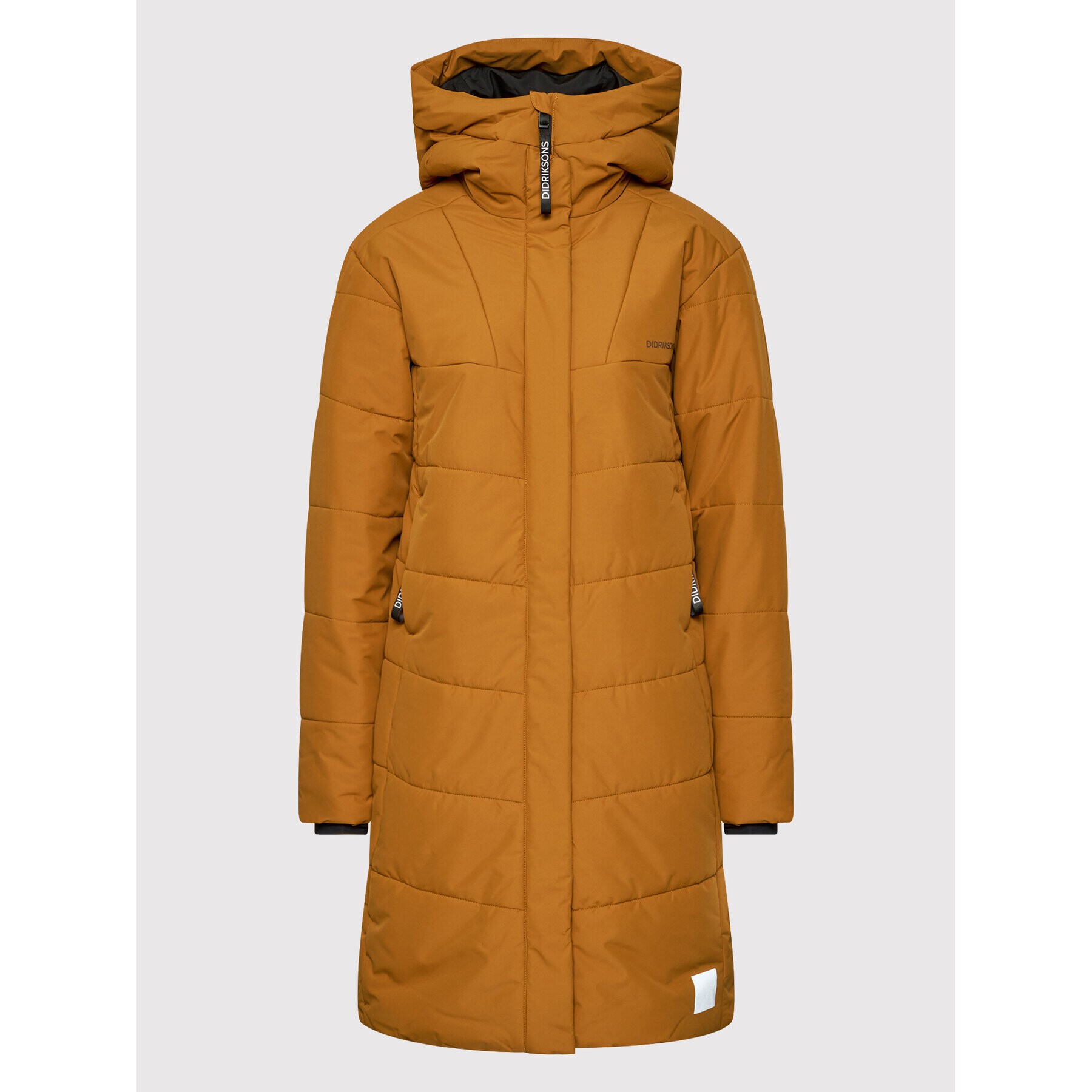 Didriksons Пухено яке Amina 503881 Кафяв Regular Fit - Pepit.bg