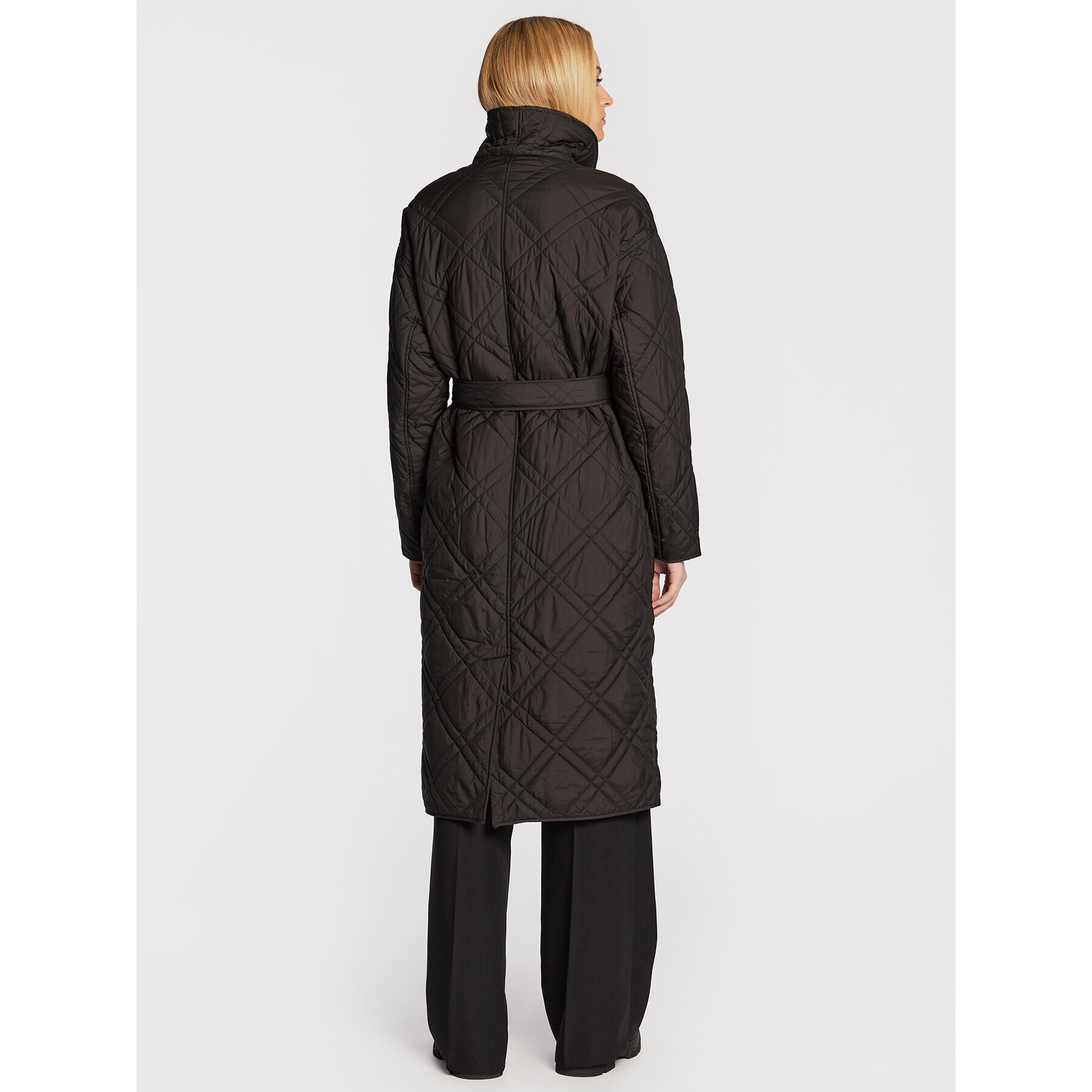 Didriksons Пухено яке Freja 504376 Черен Regular Fit - Pepit.bg