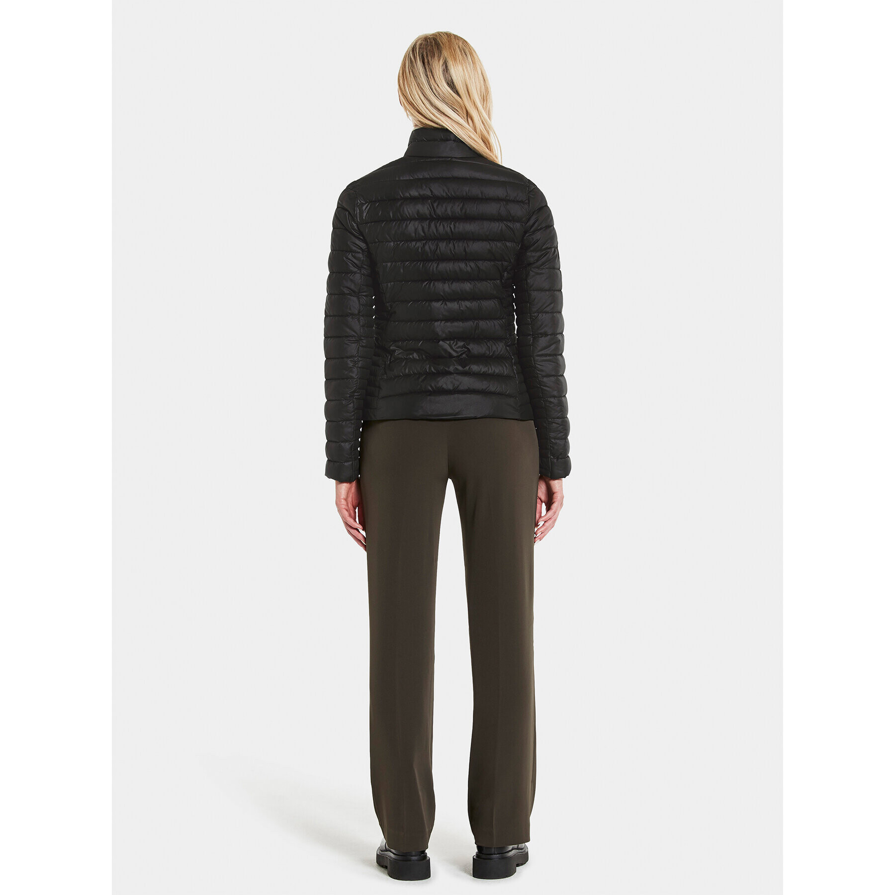 Didriksons Пухено яке Betty 504488 Черен Regular Fit - Pepit.bg