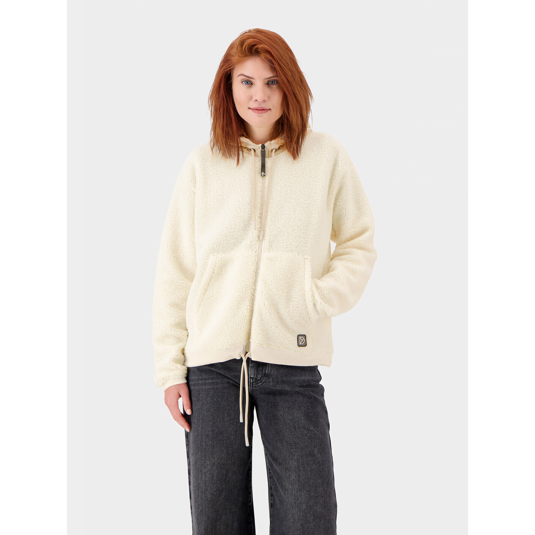Didriksons Суитшърт Della 504704 Екрю Regular Fit - Pepit.bg