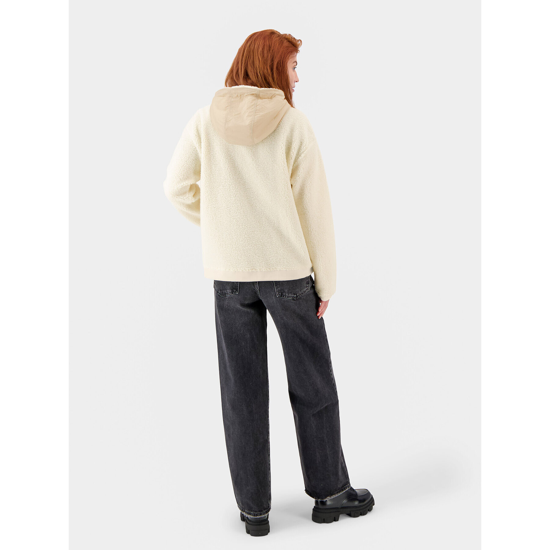 Didriksons Суитшърт Della 504704 Екрю Regular Fit - Pepit.bg