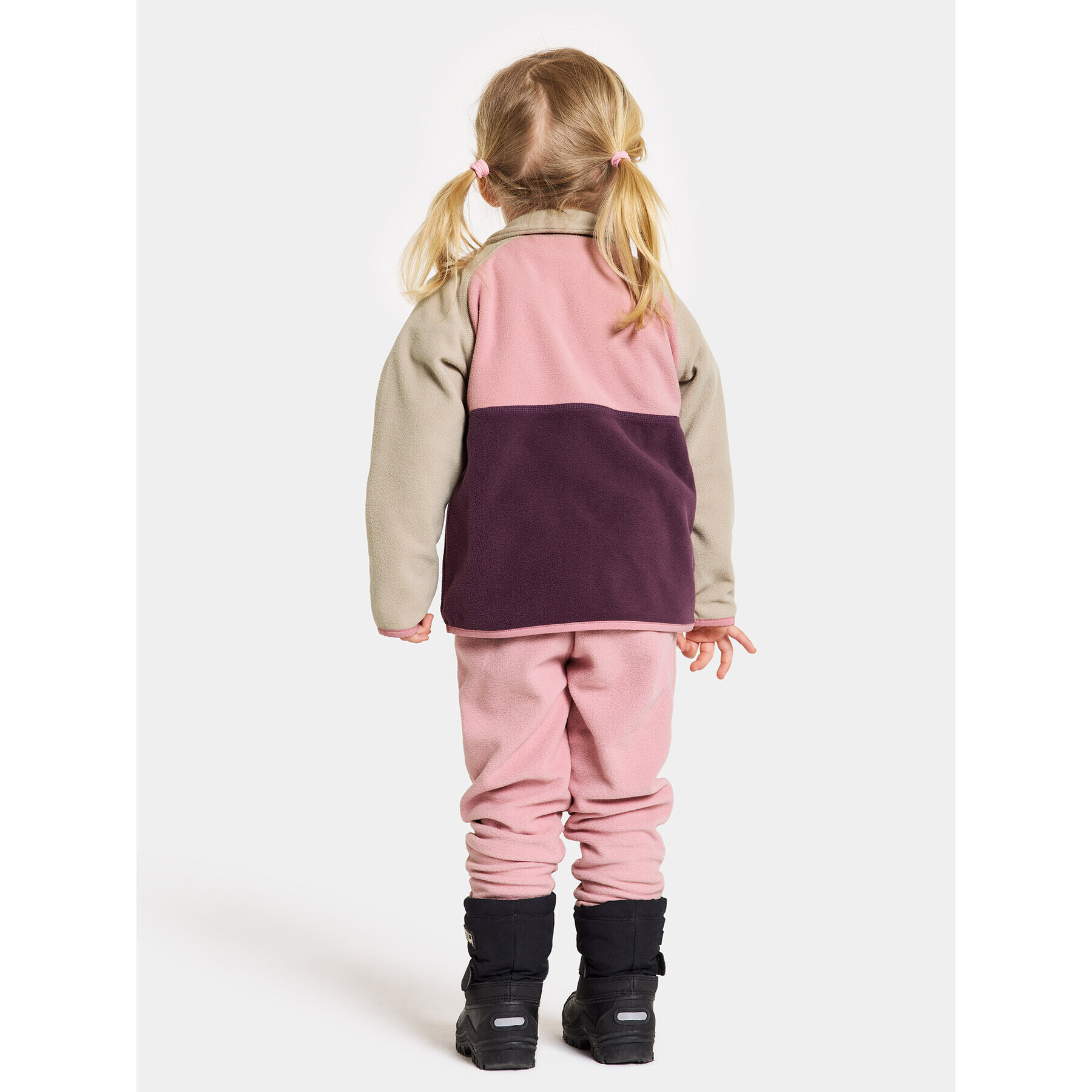 Didriksons Суитшърт Monte Kids Half Butt 505008 Виолетов Regular Fit - Pepit.bg