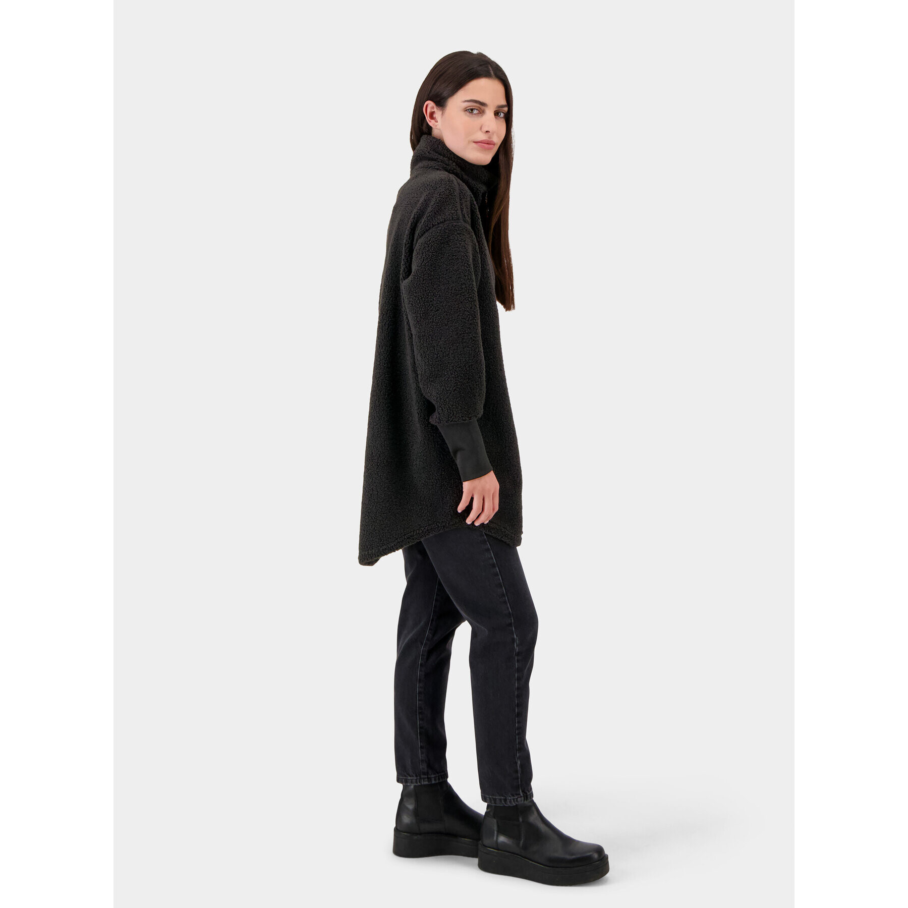 Didriksons Суитшърт Sally 504763 Черен Regular Fit - Pepit.bg