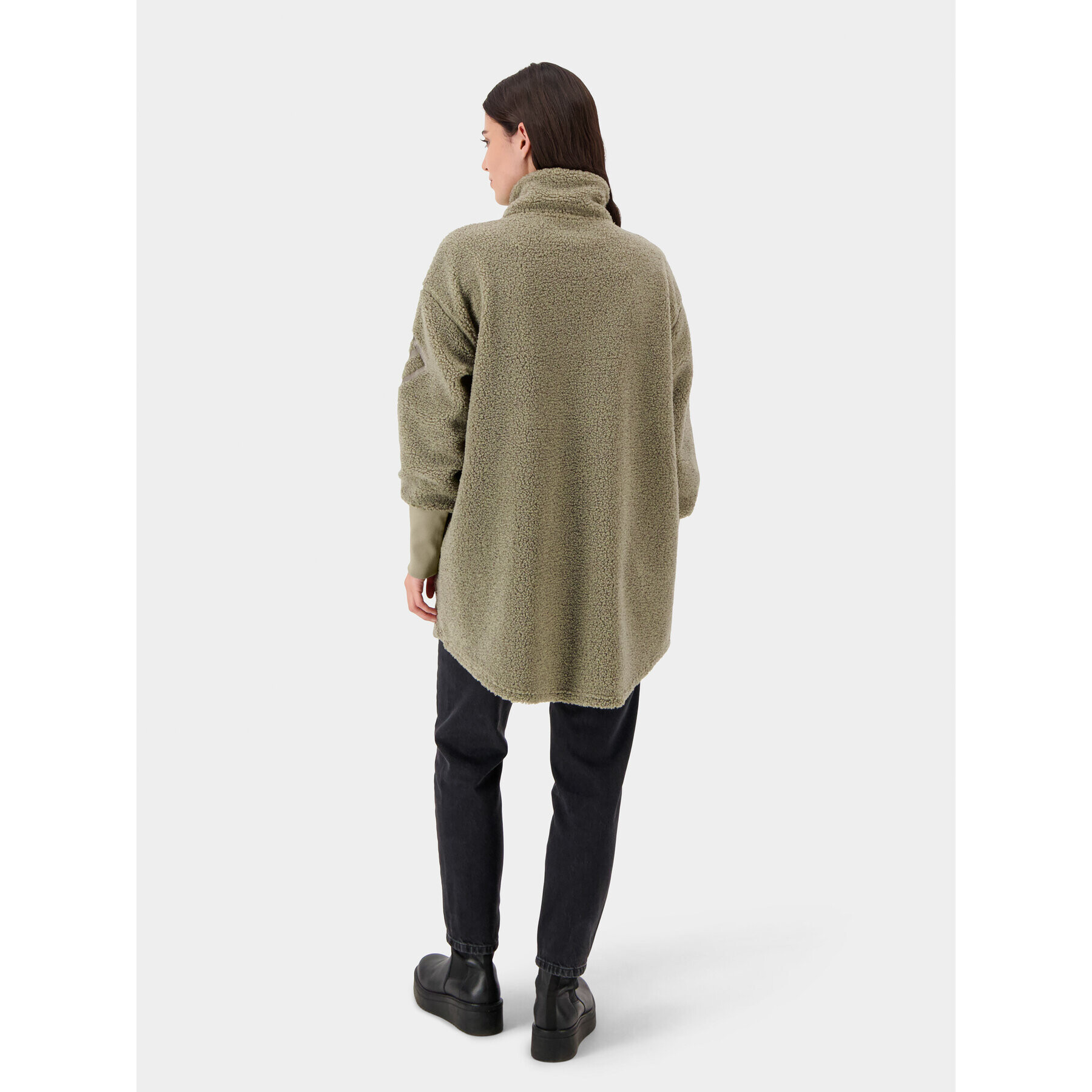 Didriksons Суитшърт Sally 504763 Зелен Regular Fit - Pepit.bg