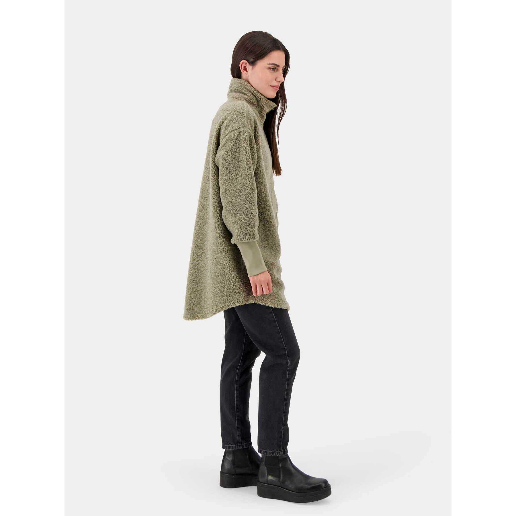 Didriksons Суитшърт Sally 504763 Зелен Regular Fit - Pepit.bg