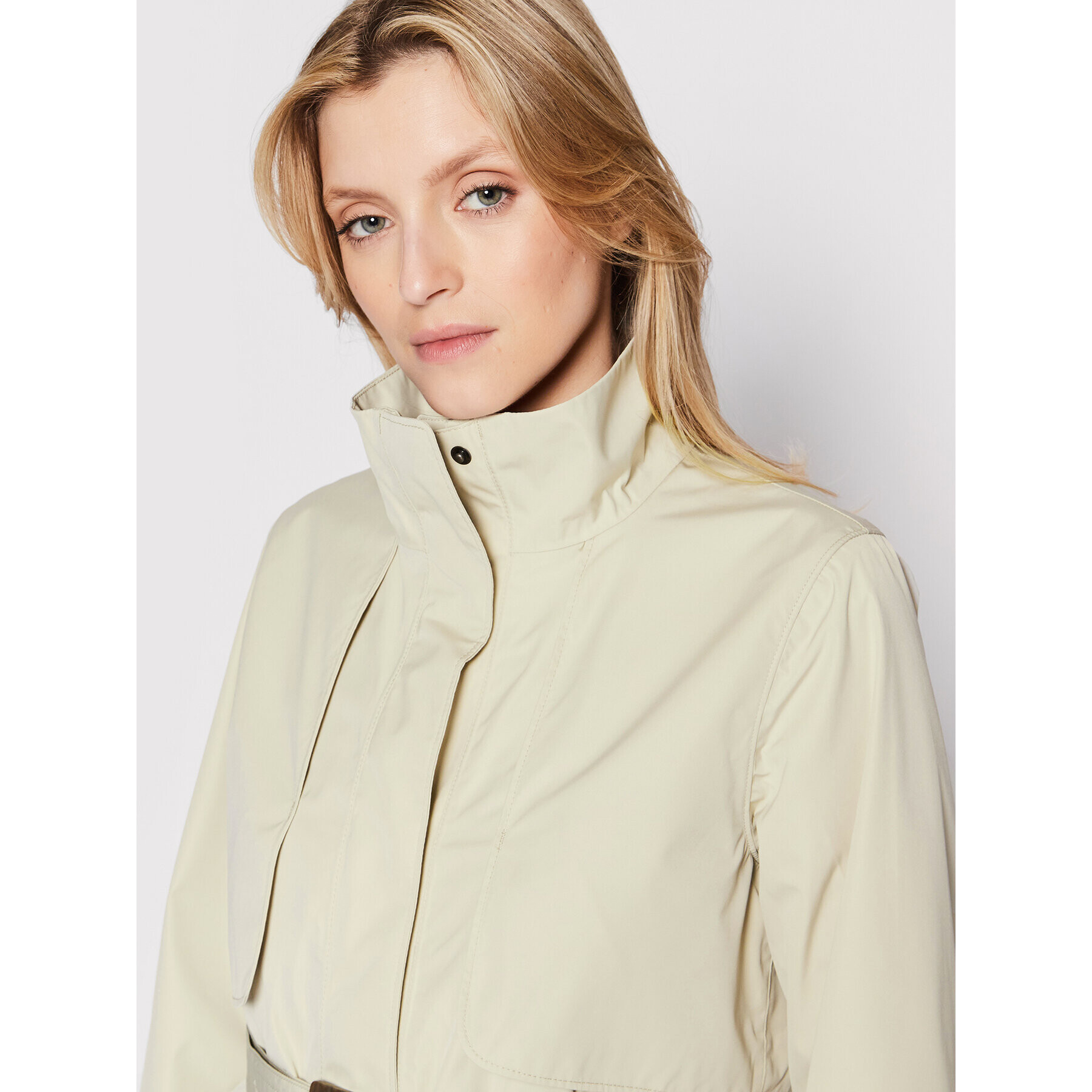 Didriksons Тренч Lova 504026 Бежов Regular Fit - Pepit.bg