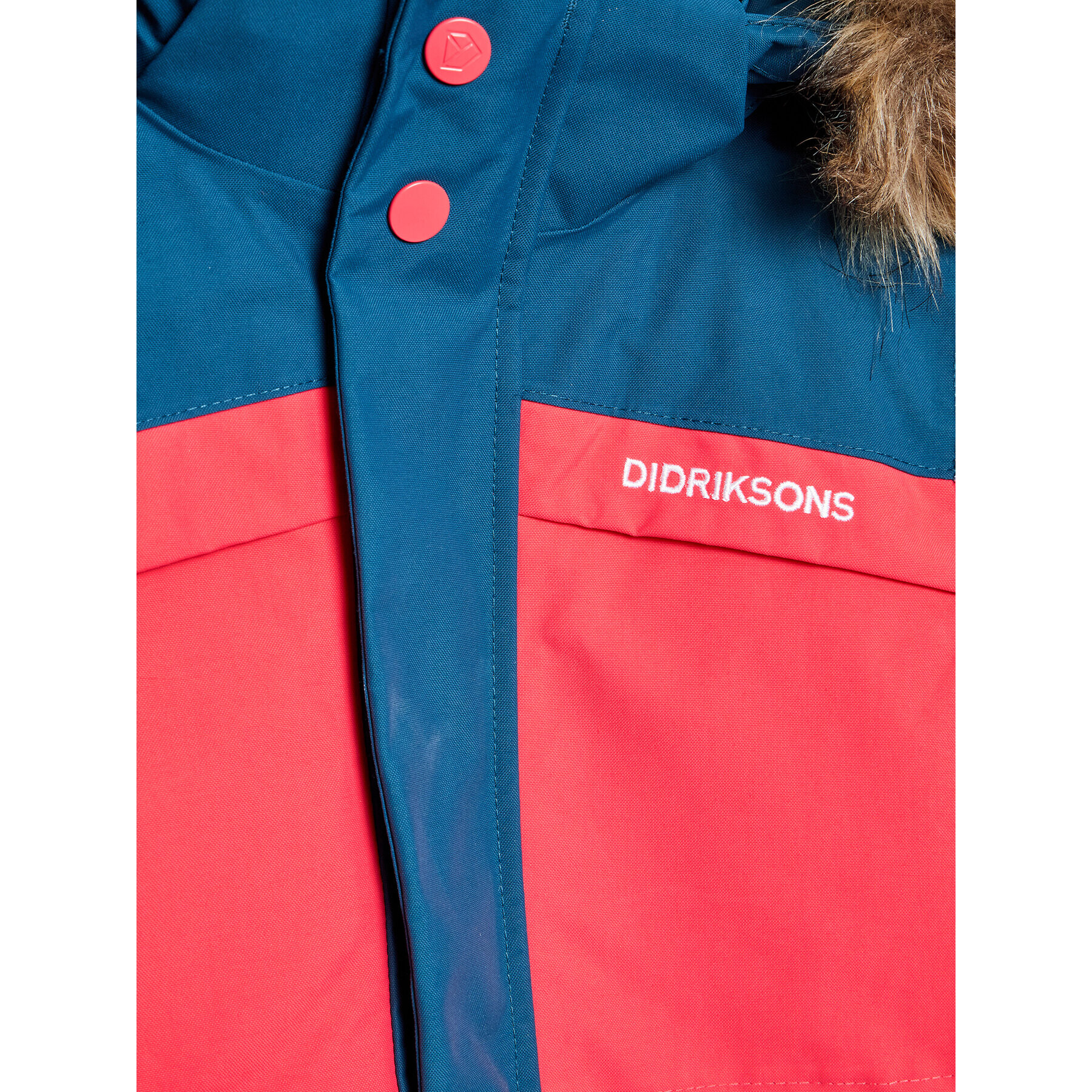 Didriksons Зимен детски гащеризон Bjärven 504579 Розов Regular Fit - Pepit.bg