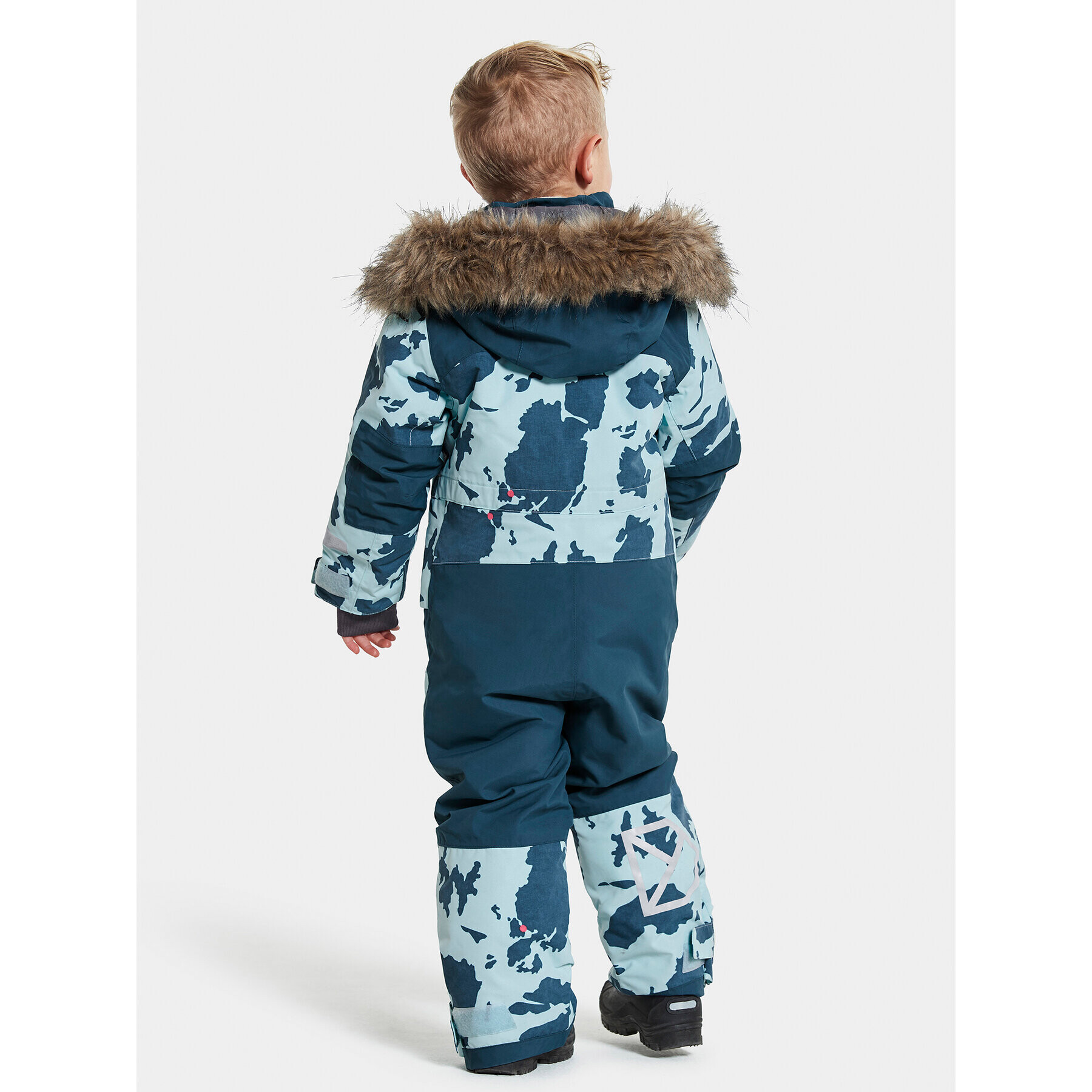 Didriksons Зимен детски гащеризон Björnen 504463 Син Regular Fit - Pepit.bg
