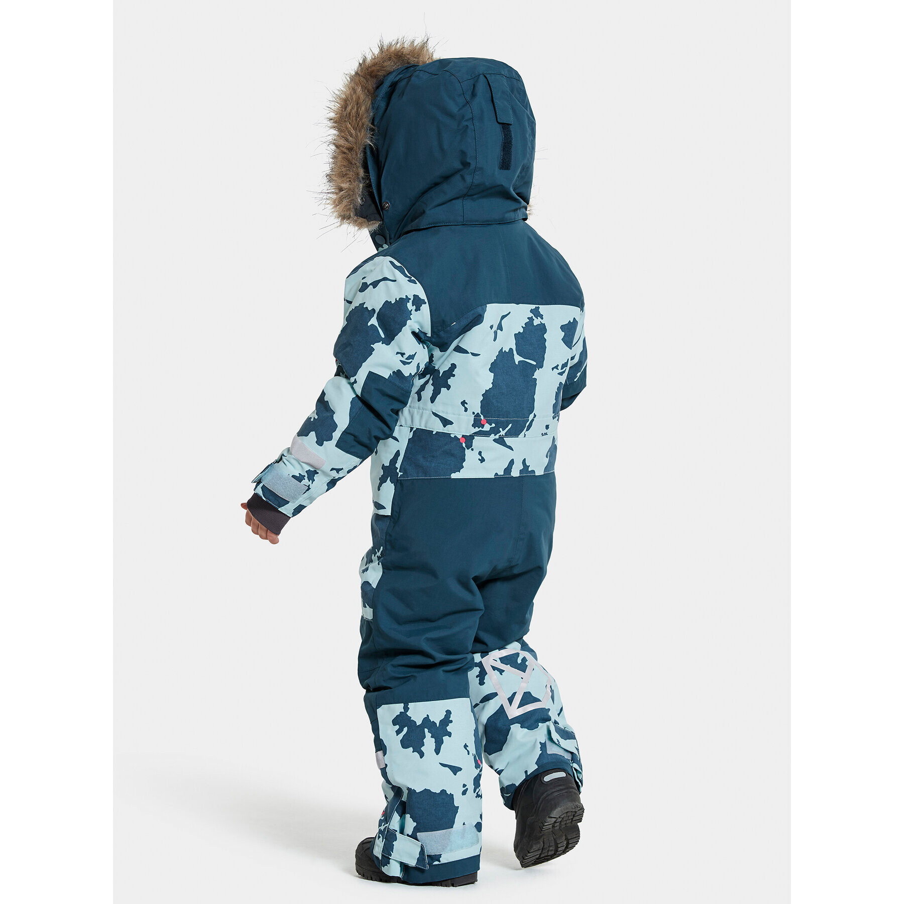 Didriksons Зимен детски гащеризон Björnen 504463 Син Regular Fit - Pepit.bg