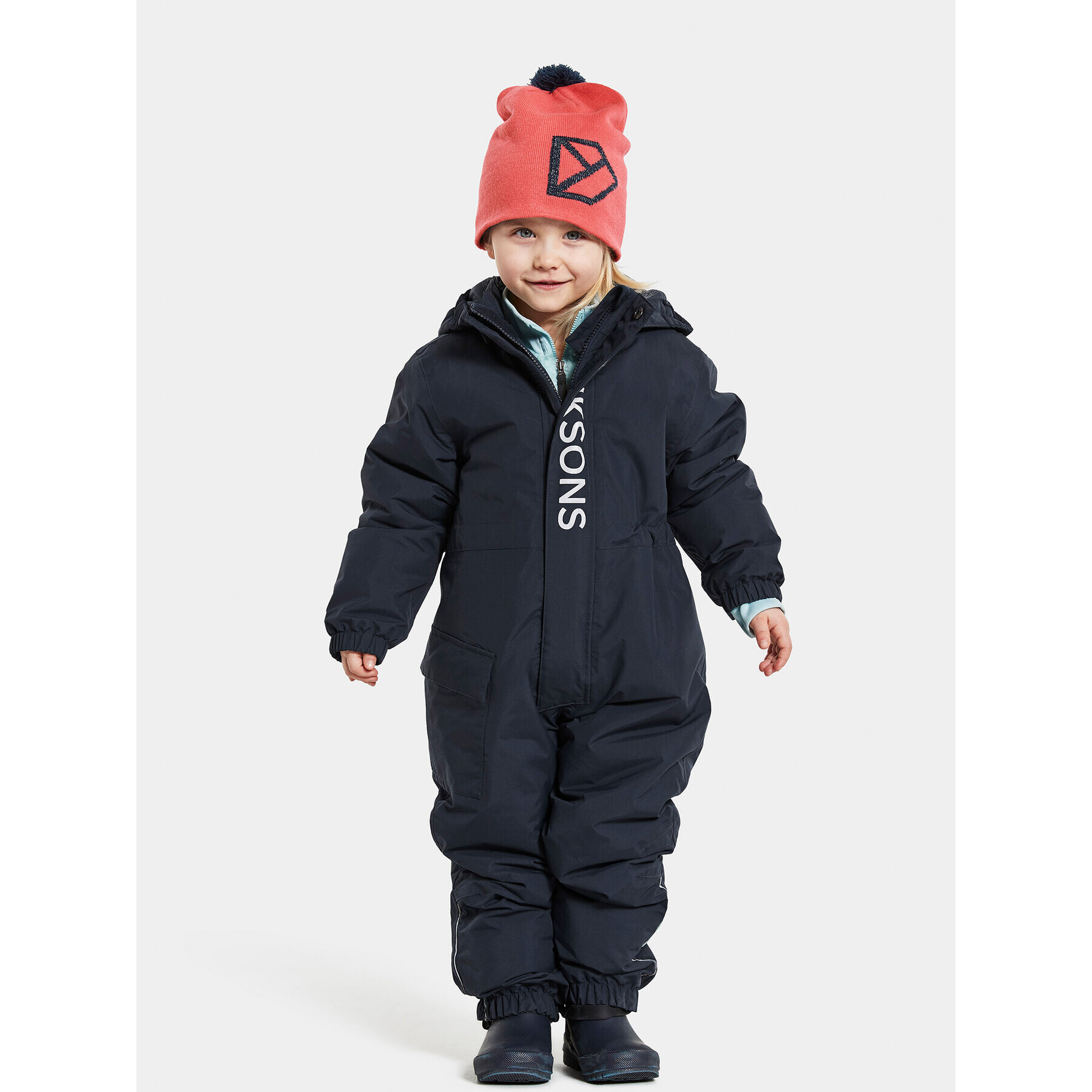 Didriksons Зимен детски гащеризон Rio 504402 Тъмносин Regular Fit - Pepit.bg