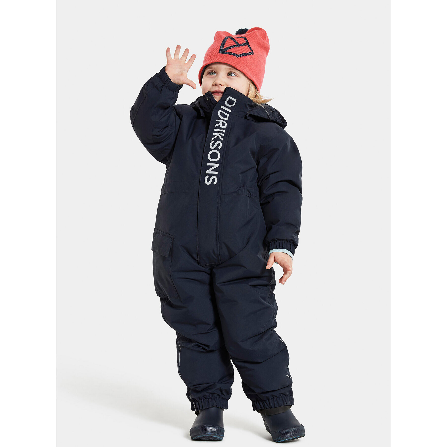 Didriksons Зимен детски гащеризон Rio 504402 Тъмносин Regular Fit - Pepit.bg
