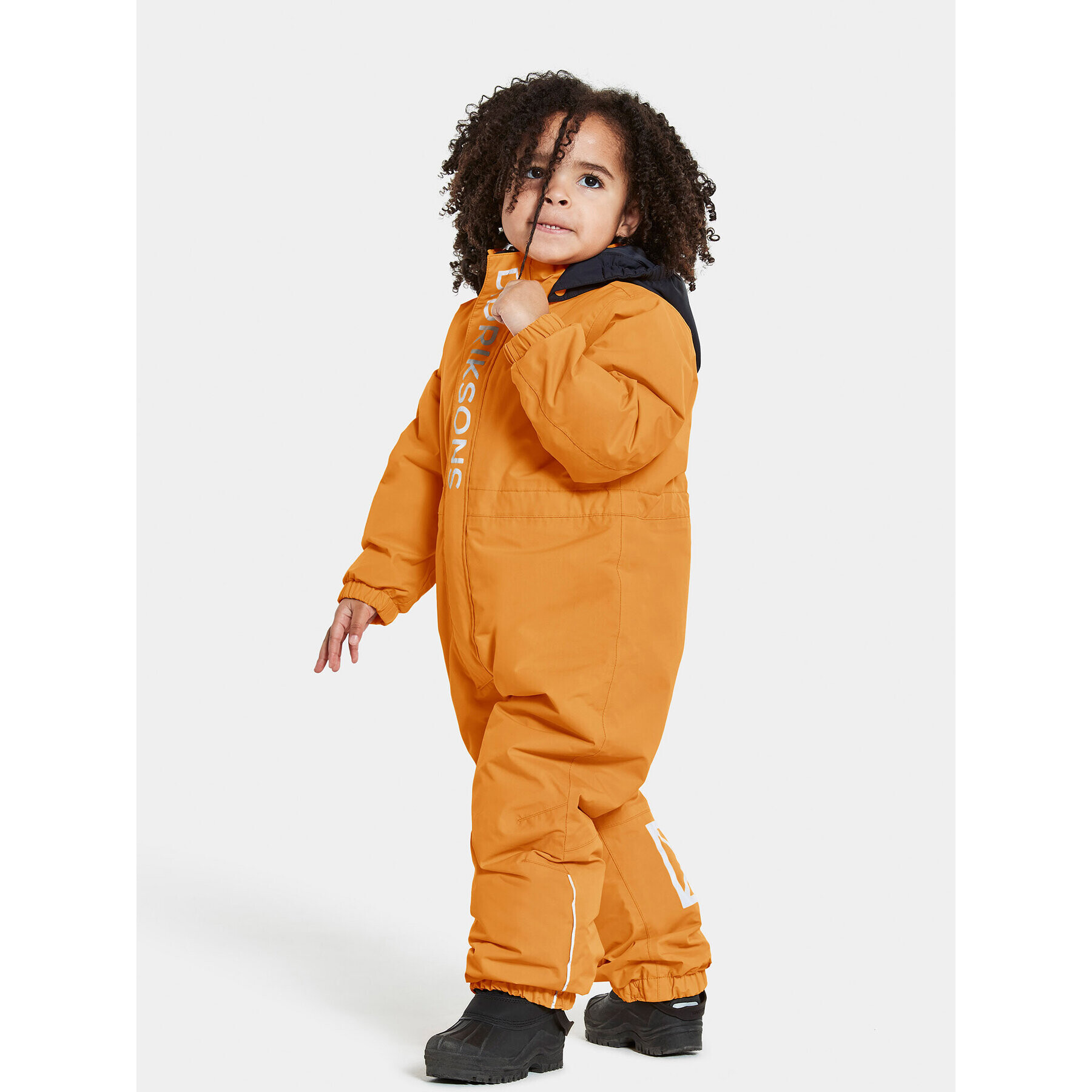 Didriksons Зимен детски гащеризон Rio 504402 Жълт Regular Fit - Pepit.bg