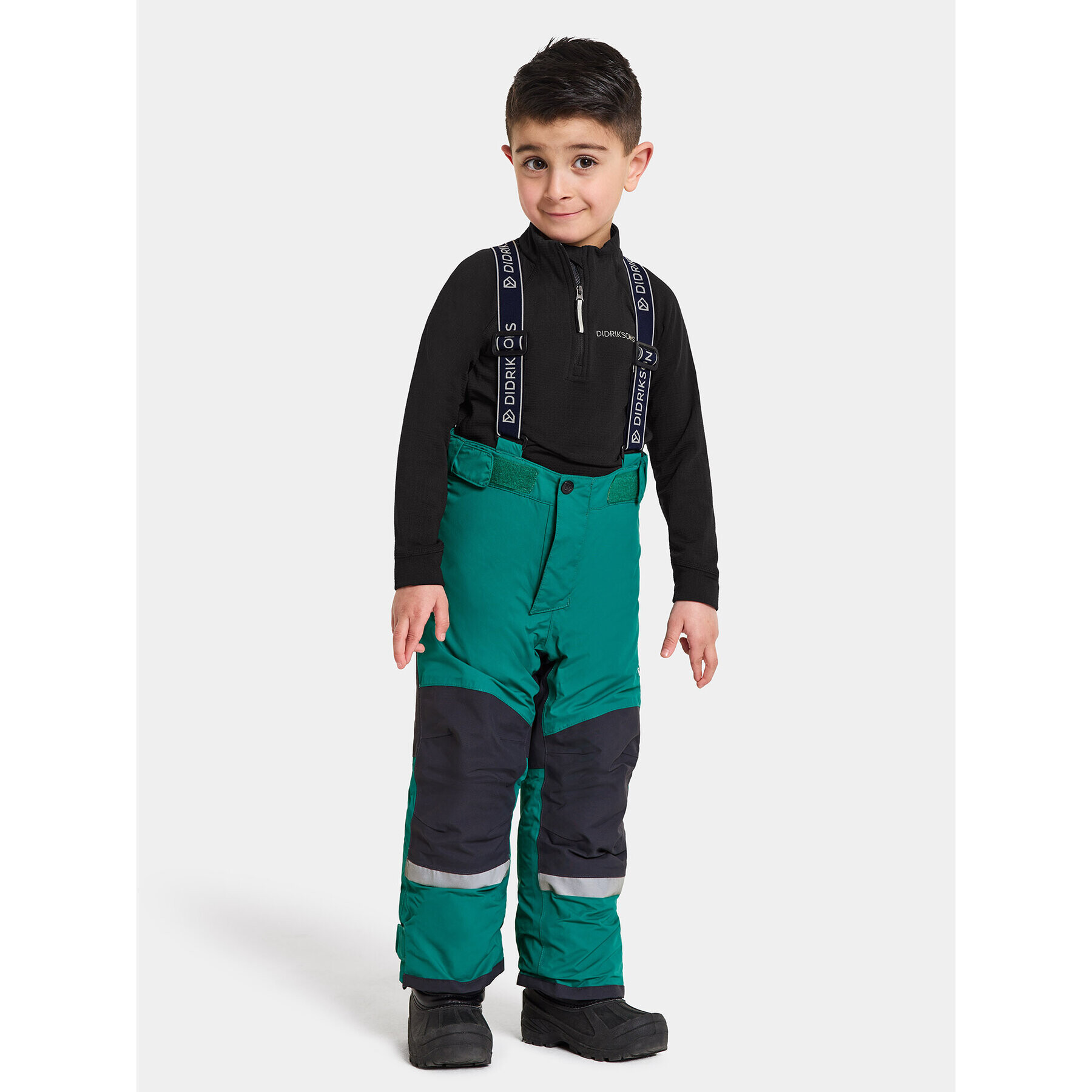 Didriksons Зимни панталони Idre Kids Pants 6 504357 Зелен - Pepit.bg