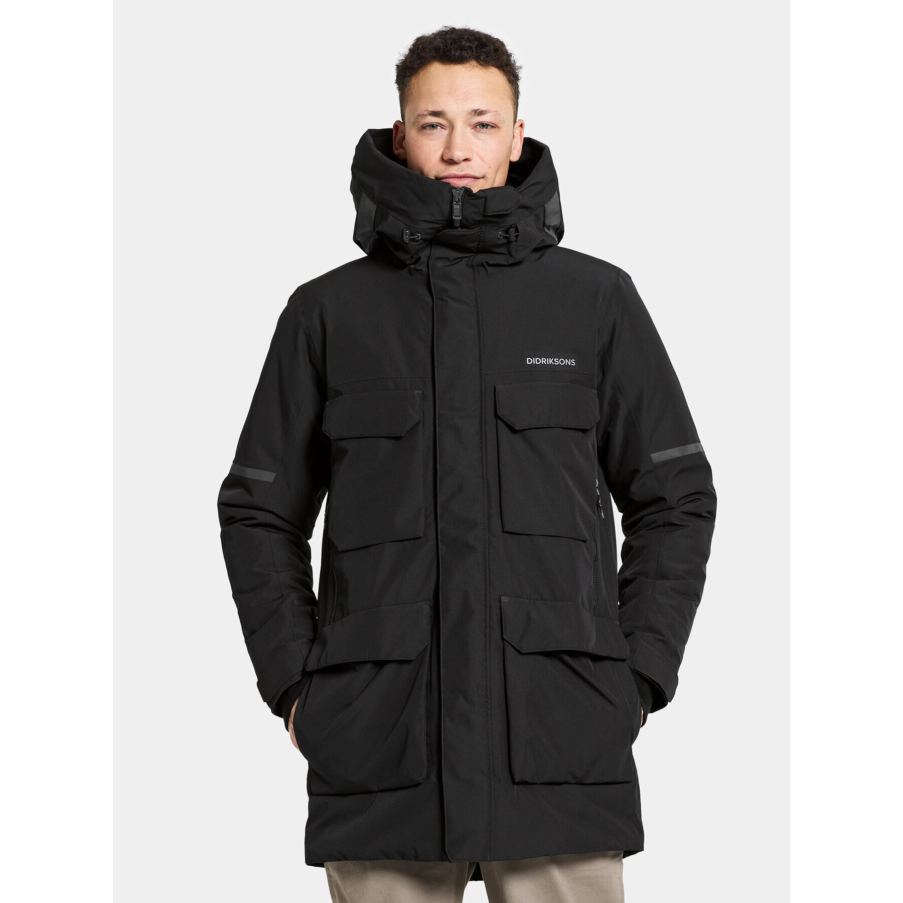 Didriksons Зимно яке Drew Usx Parka 7 504853 Черен Standard Fit - Pepit.bg